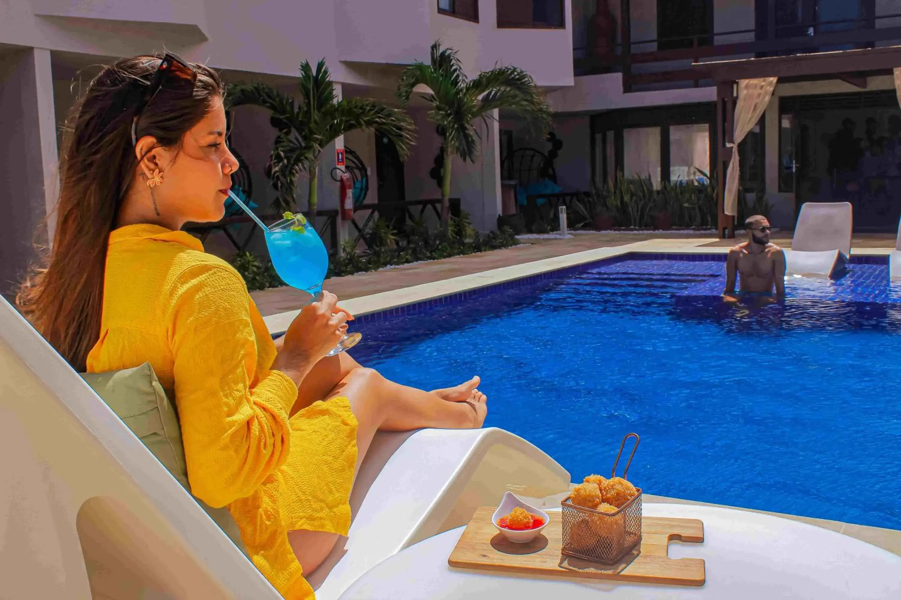 Swimming pool in Pousada Marajuba Swimming pool in Pousada Marajuba