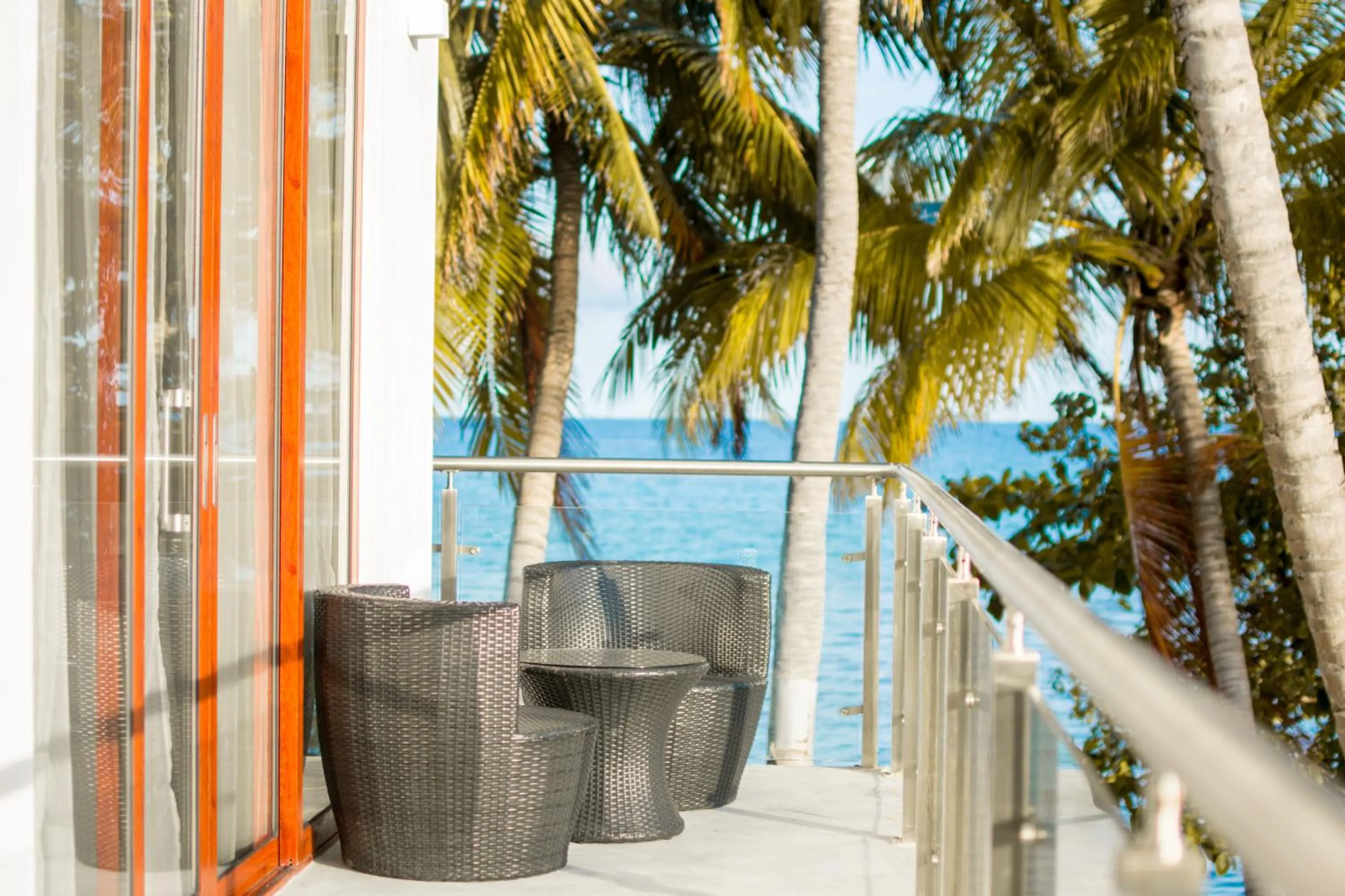 Balcony/Terrace in Veli Vilaa