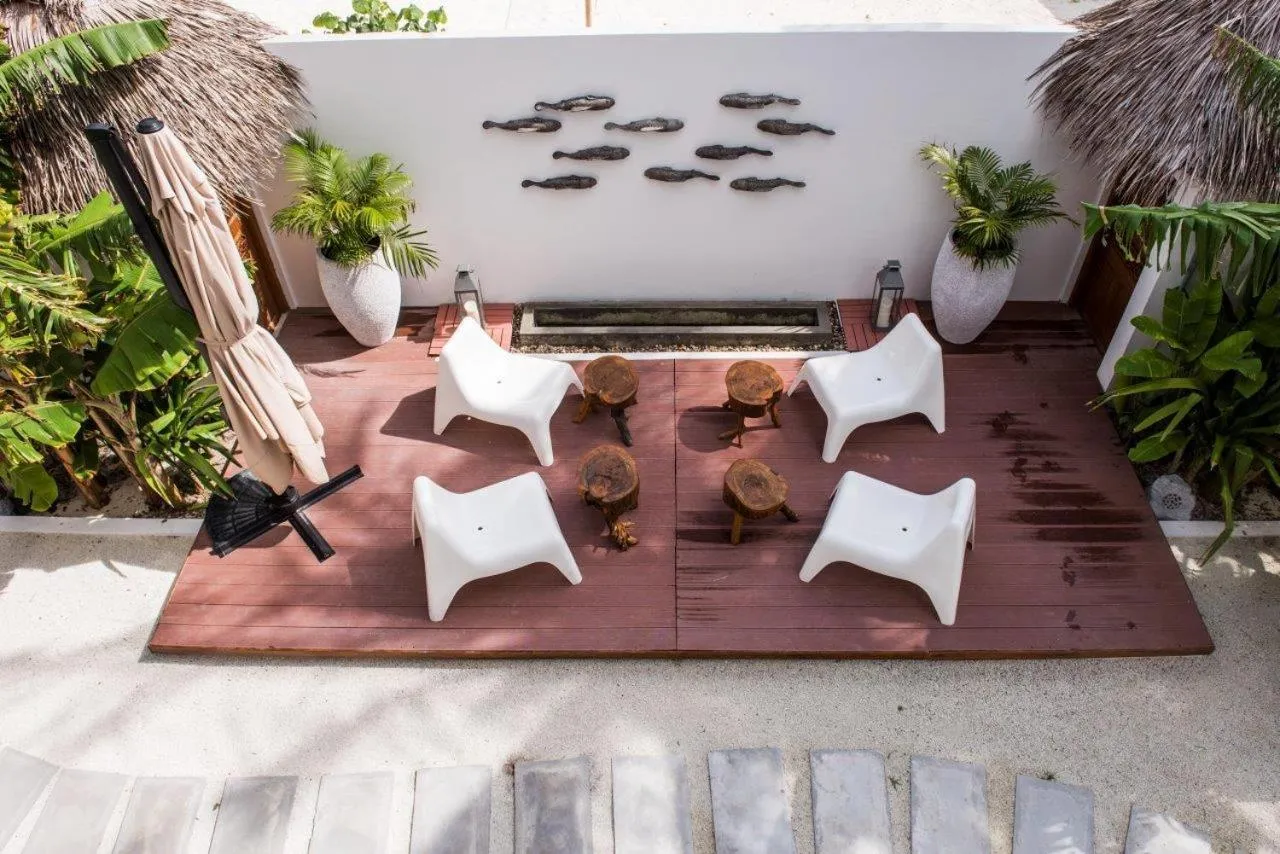 Bird's eye view in Veli Vilaa