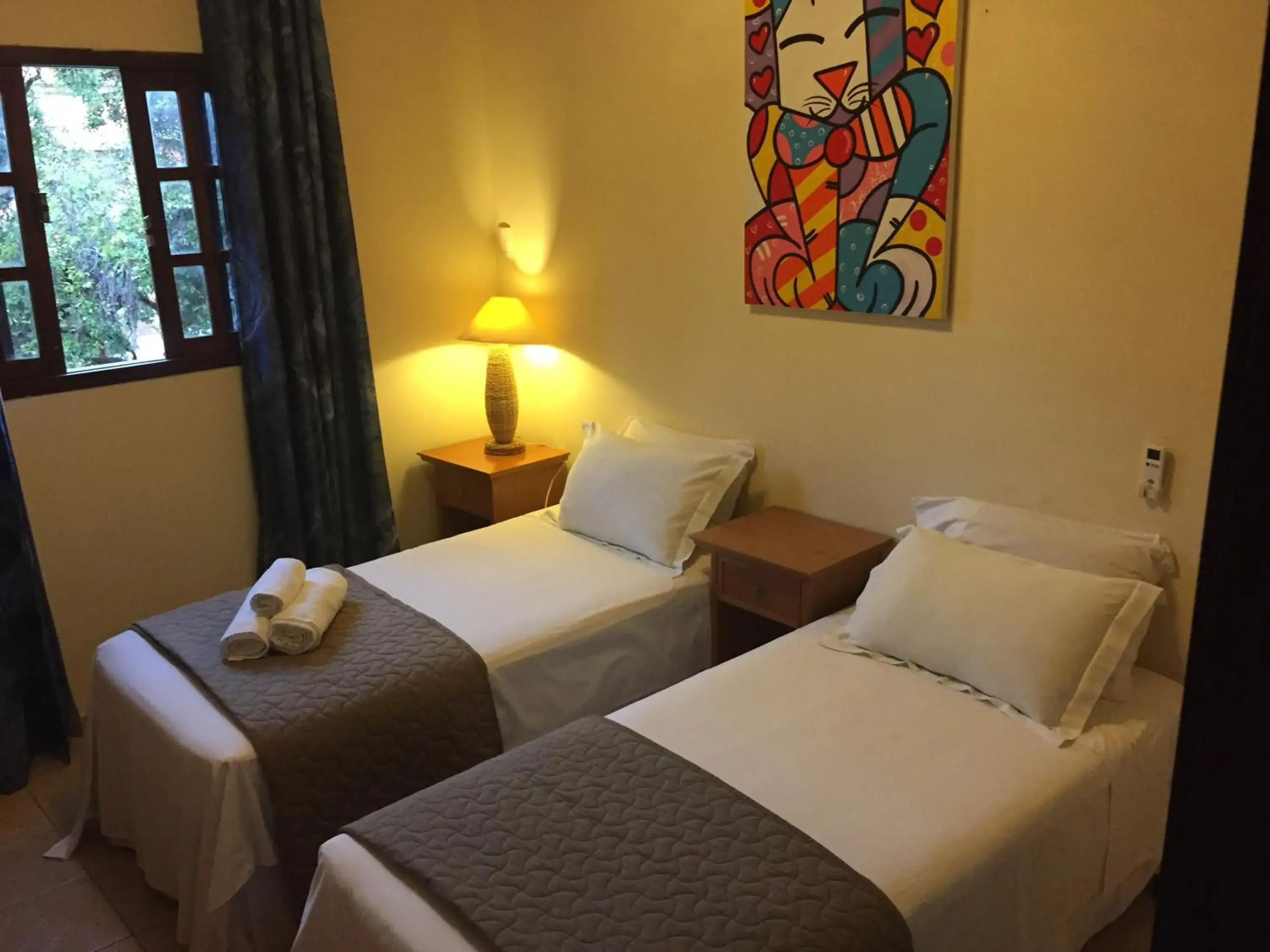 Bed in CostaSol Pipa Chalés Bed in CostaSol Pipa Chalés