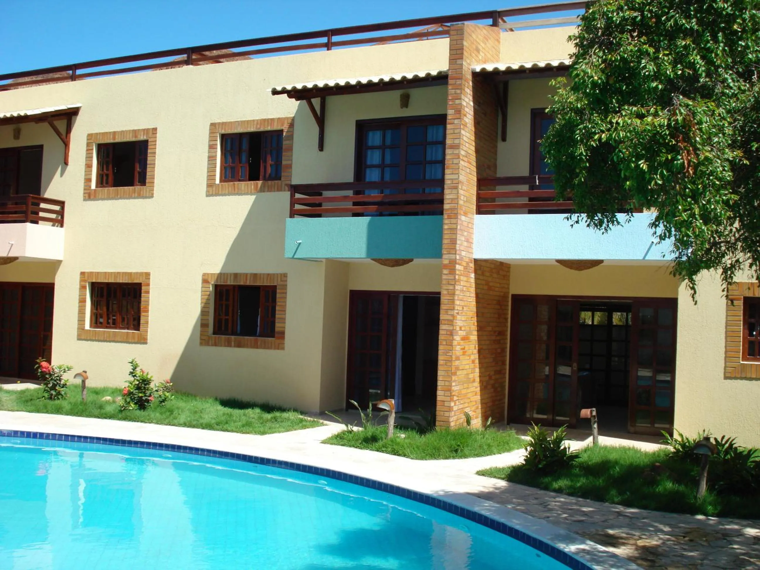 Swimming pool in CostaSol Pipa Chalés