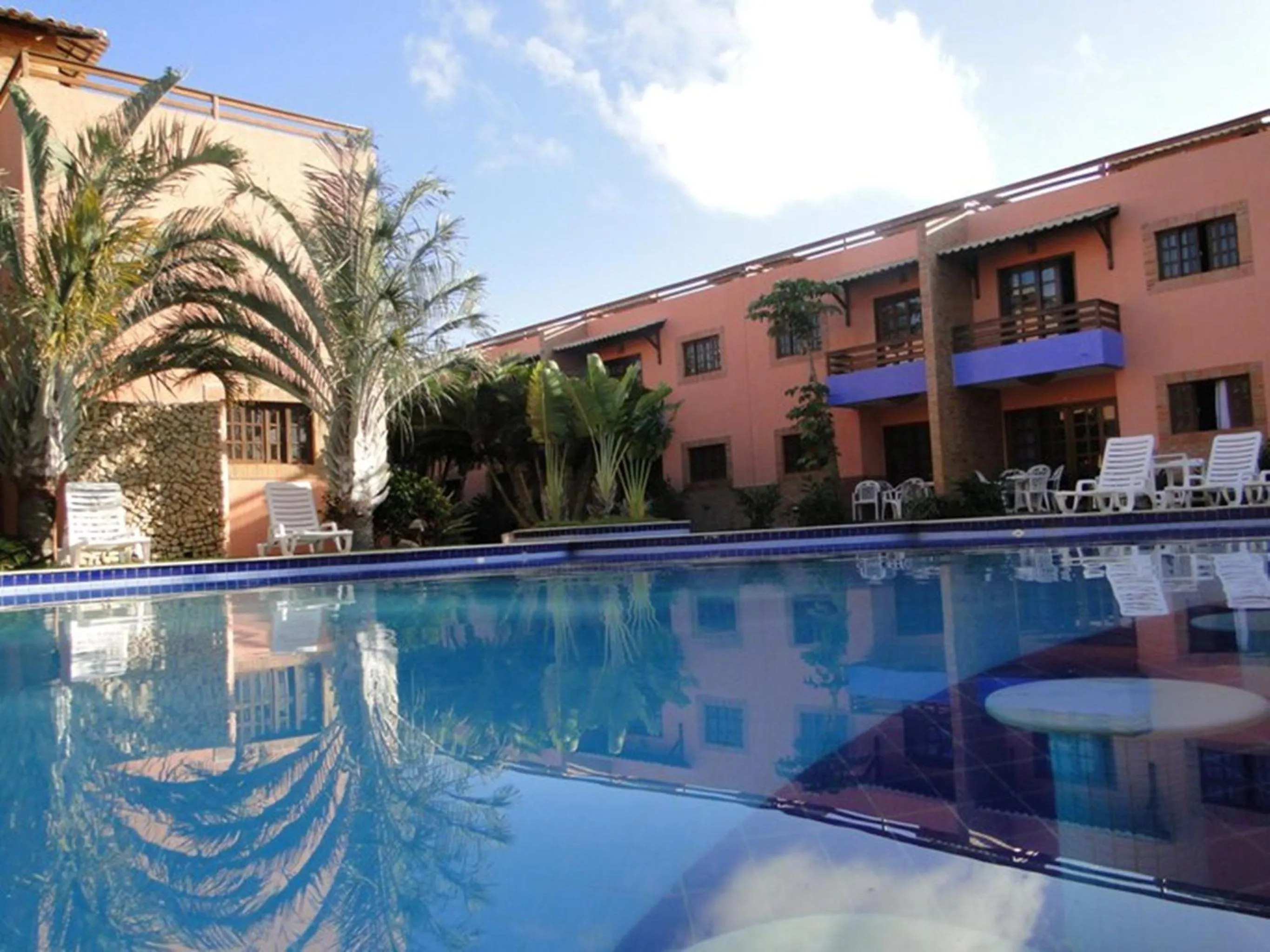 Swimming pool in CostaSol Pipa Chalés