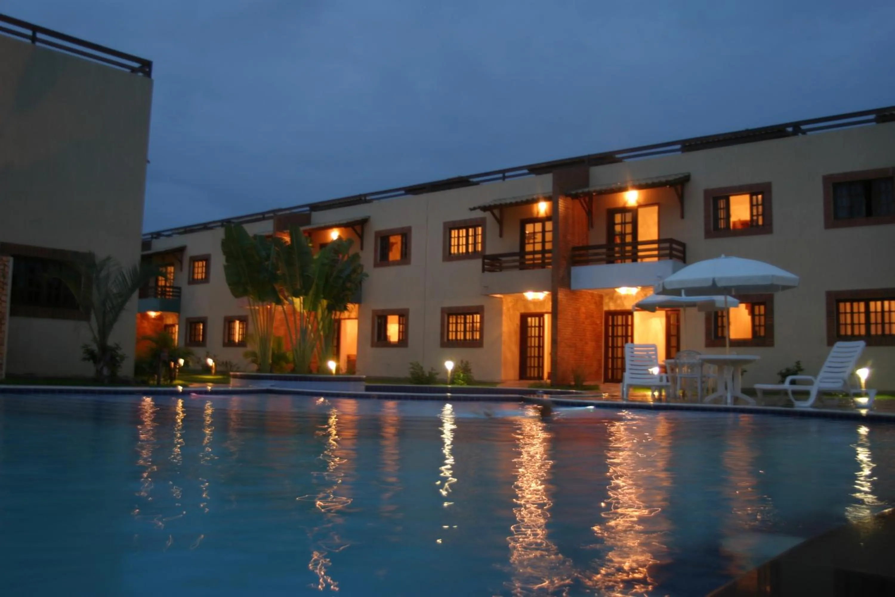 Swimming pool in CostaSol Pipa Chalés