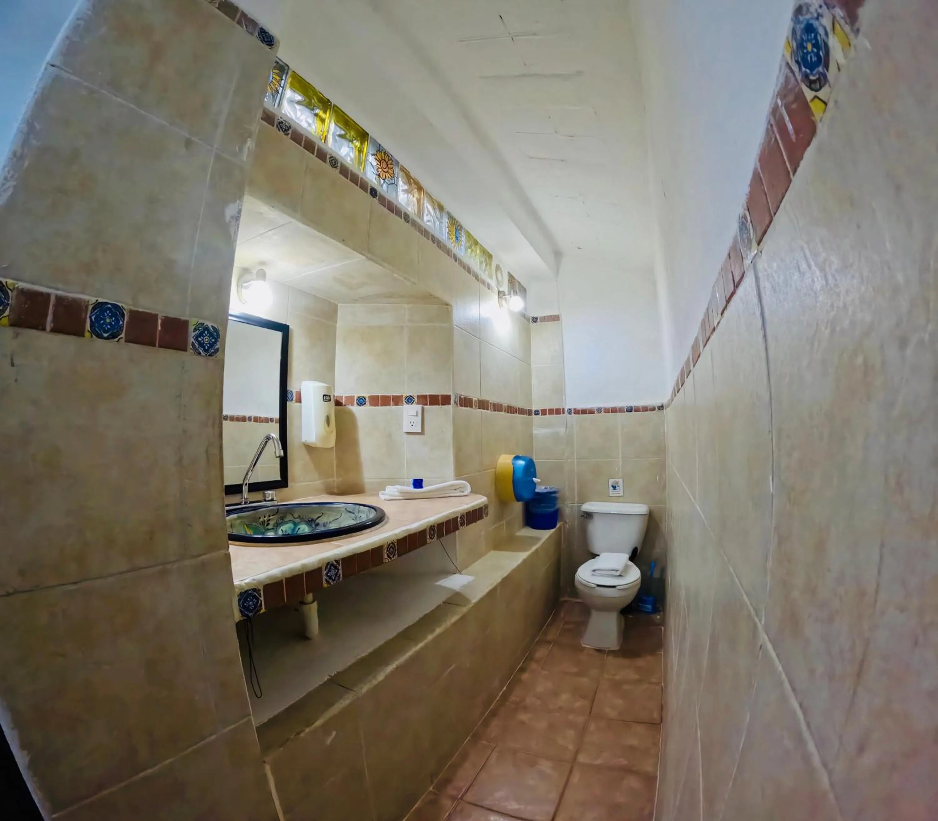 Bathroom in Apart Hotel Casaejido