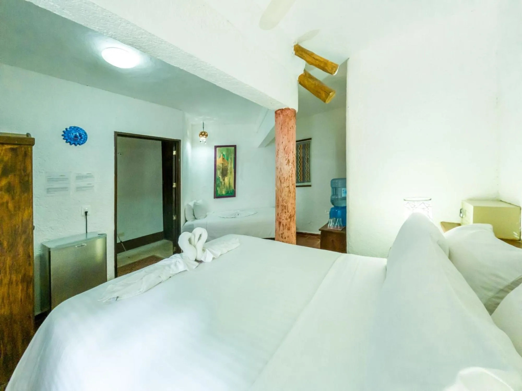 Bed in Apart Hotel Casaejido