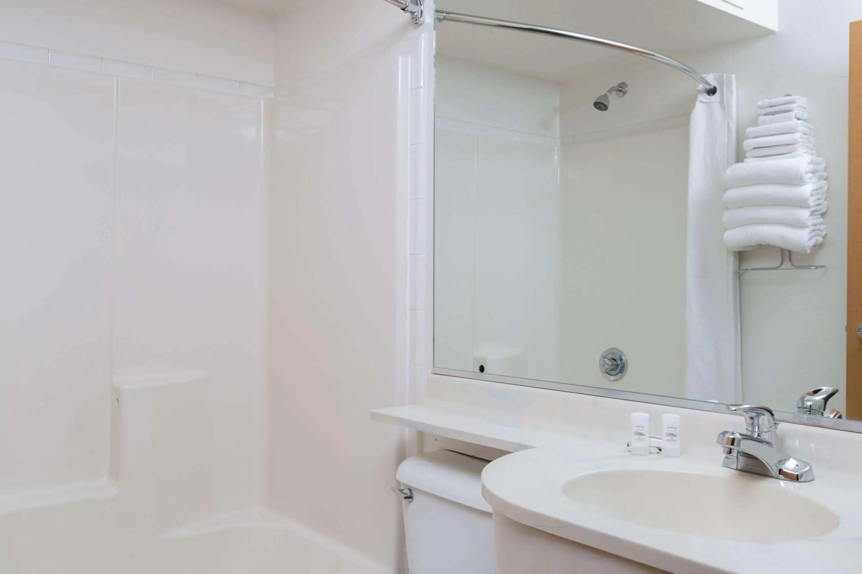 Bathroom in Baymont Inn & Suites by Wyndham Anchorage Airport