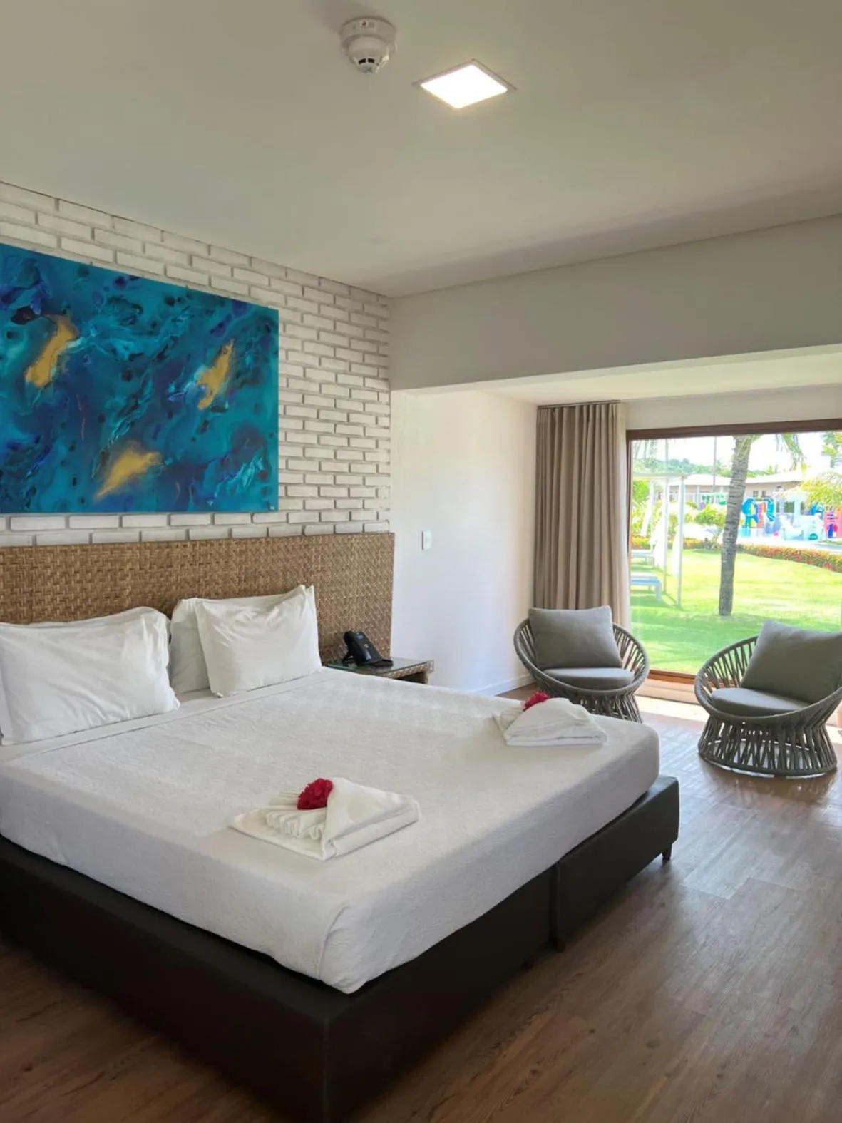 Decorative detail, Bed in Grand Oca Maragogi All Inclusive Resort