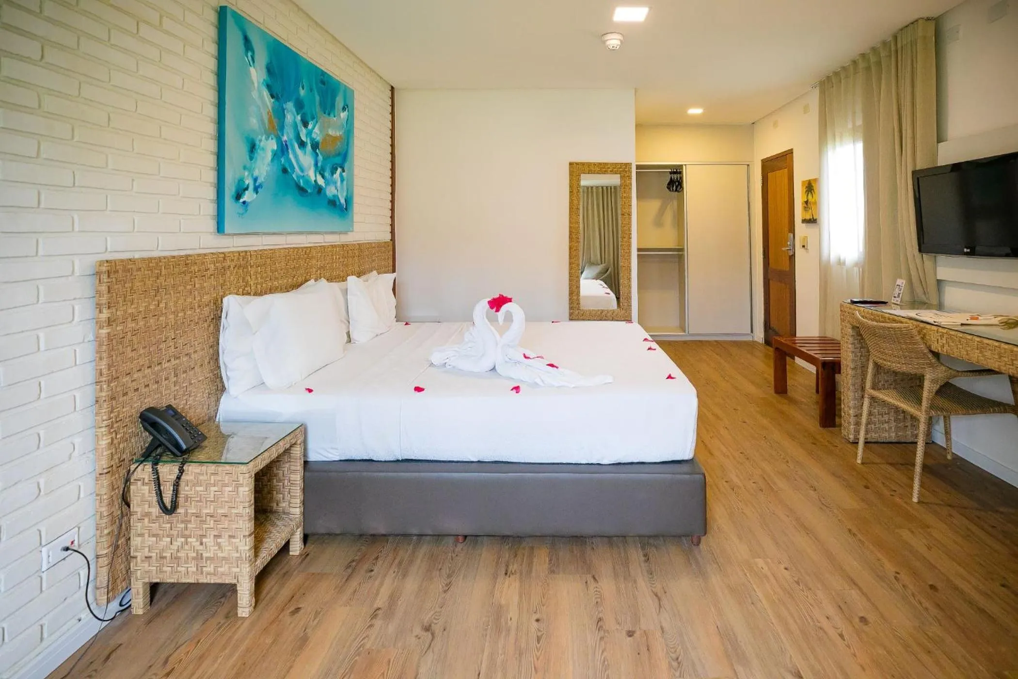 Decorative detail, Bed in Grand Oca Maragogi All Inclusive Resort