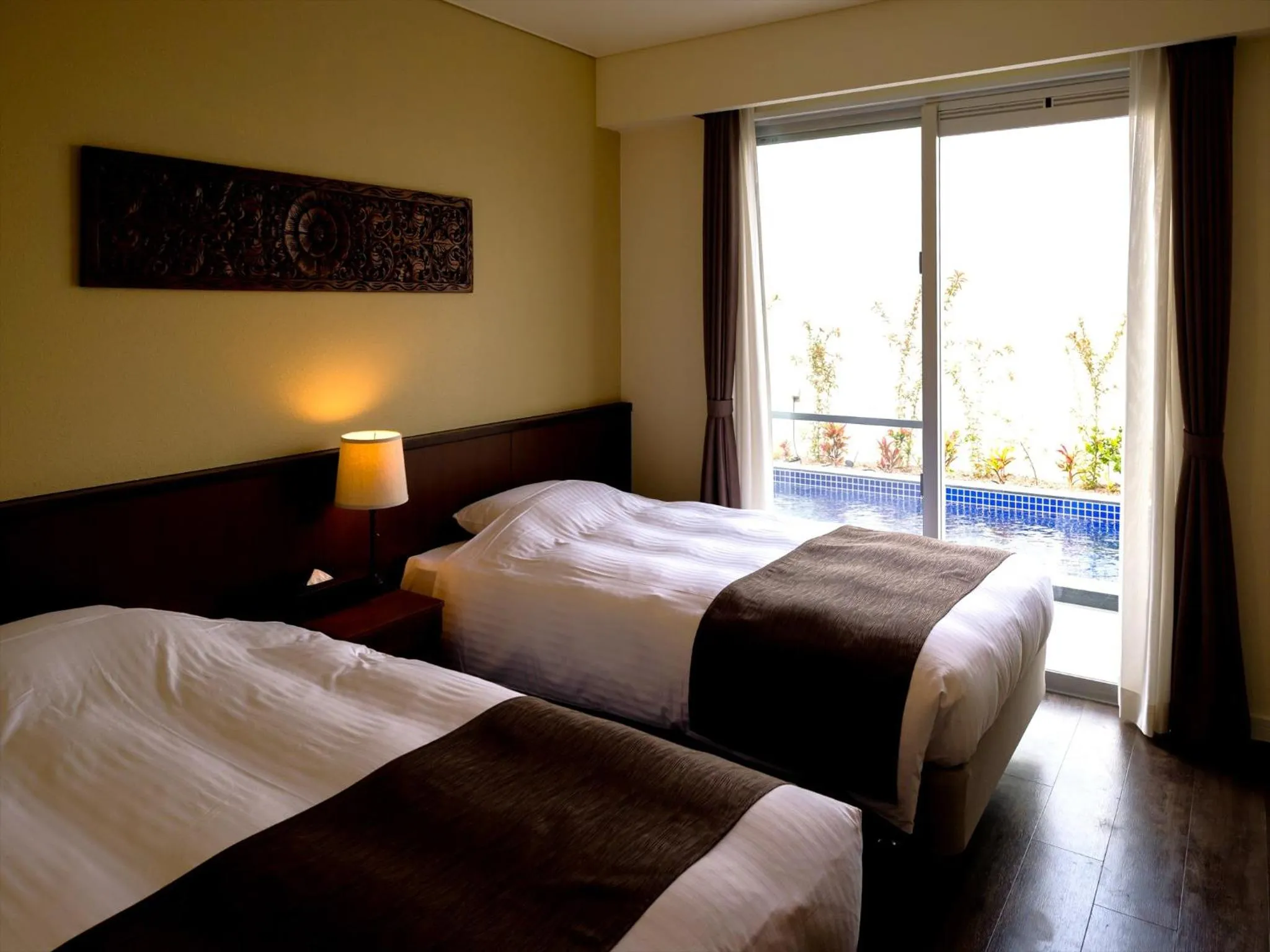 Bedroom, Bed in Ahman Suite Villa Sumuide