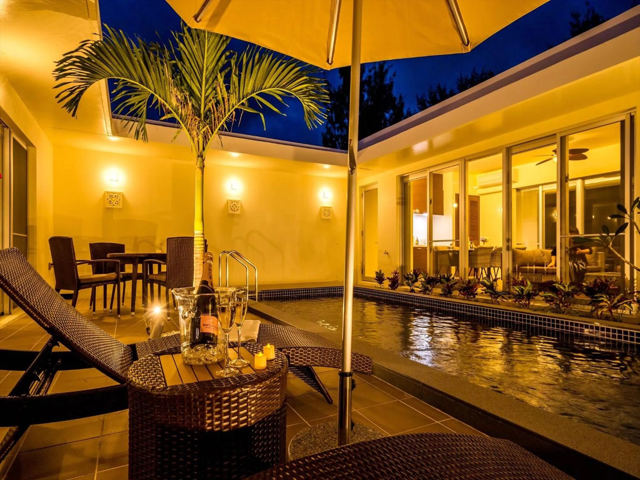 Balcony/Terrace in Ahman Suite Villa Sumuide