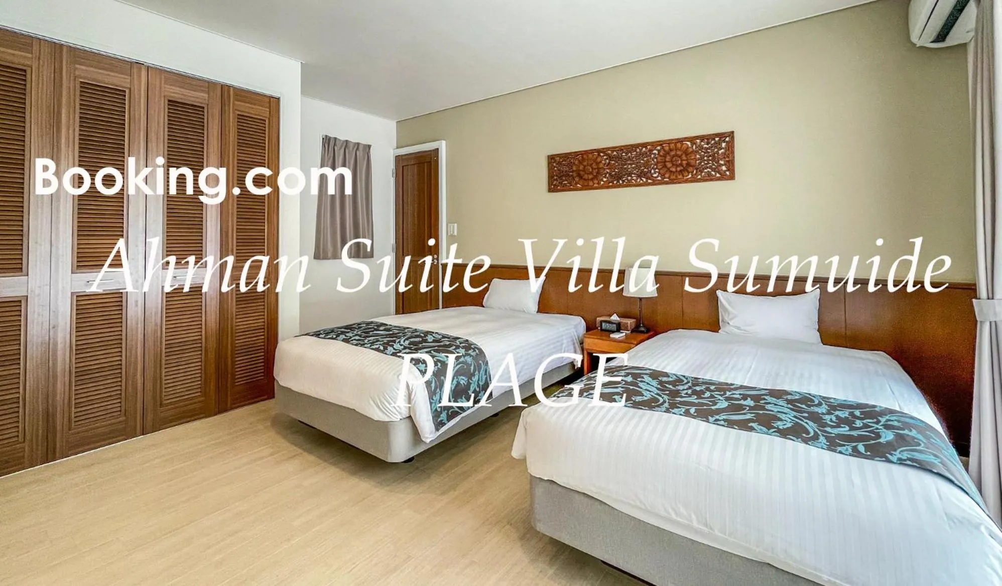 Bedroom, Bed in Ahman Suite Villa Sumuide