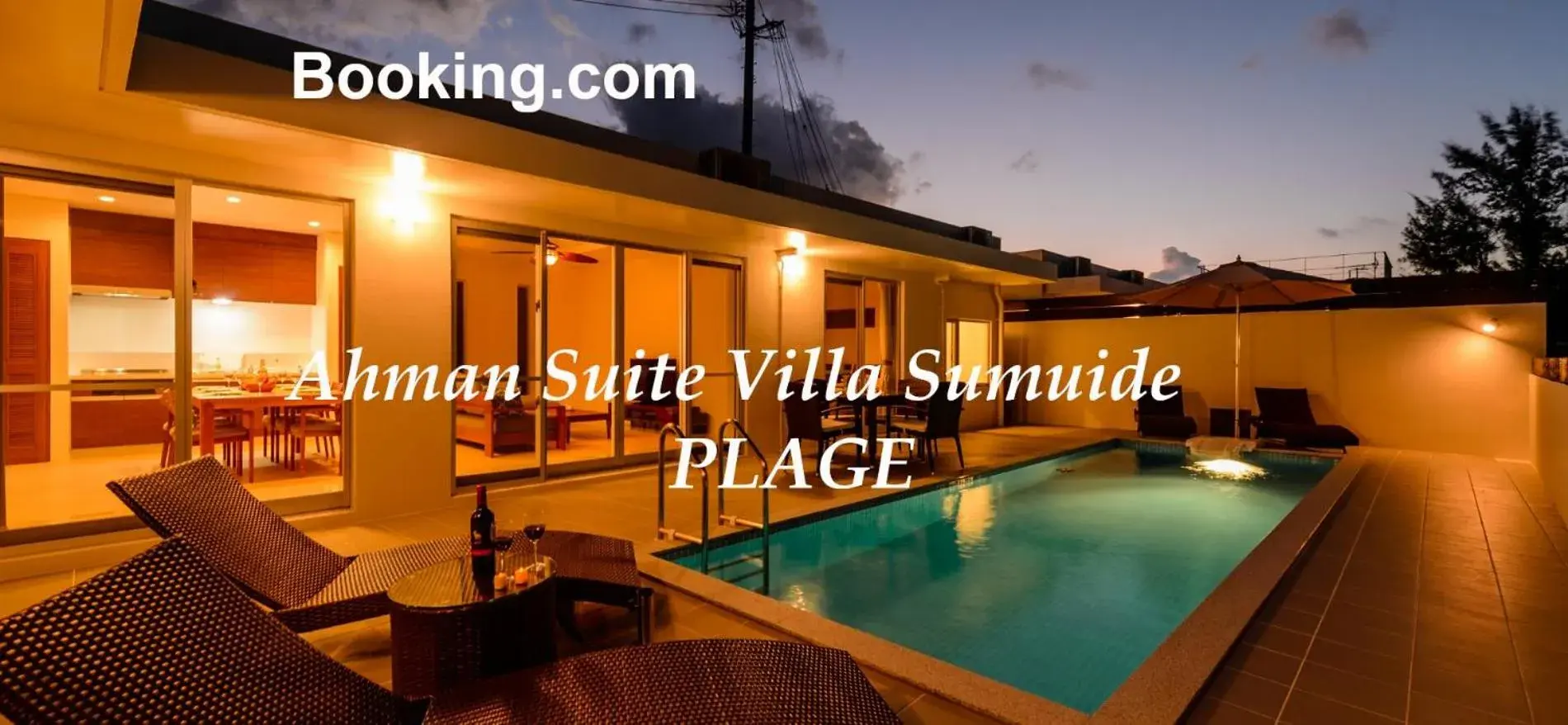 Property building in Ahman Suite Villa Sumuide Property building in Ahman Suite Villa Sumuide