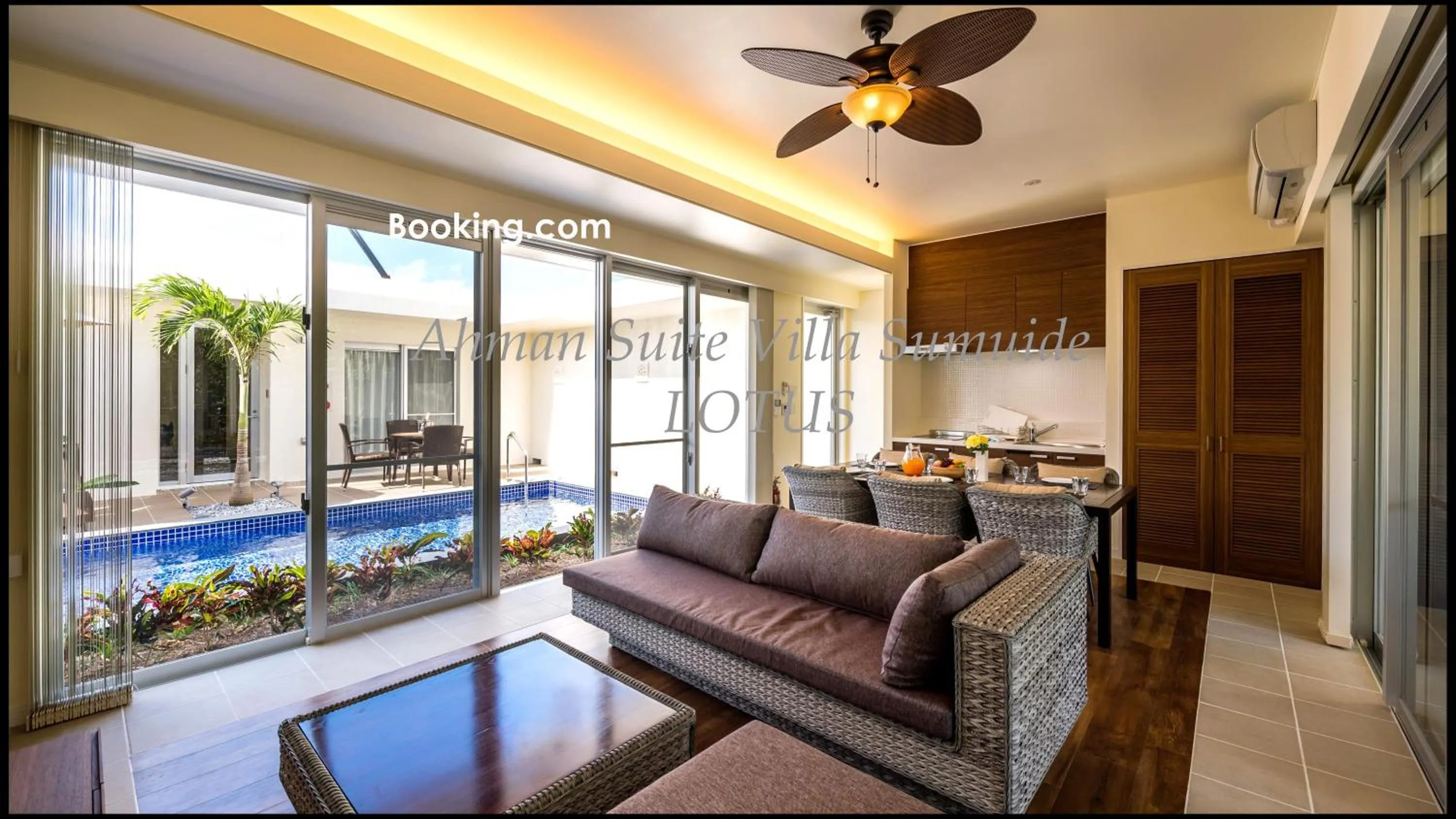 Living room in Ahman Suite Villa Sumuide