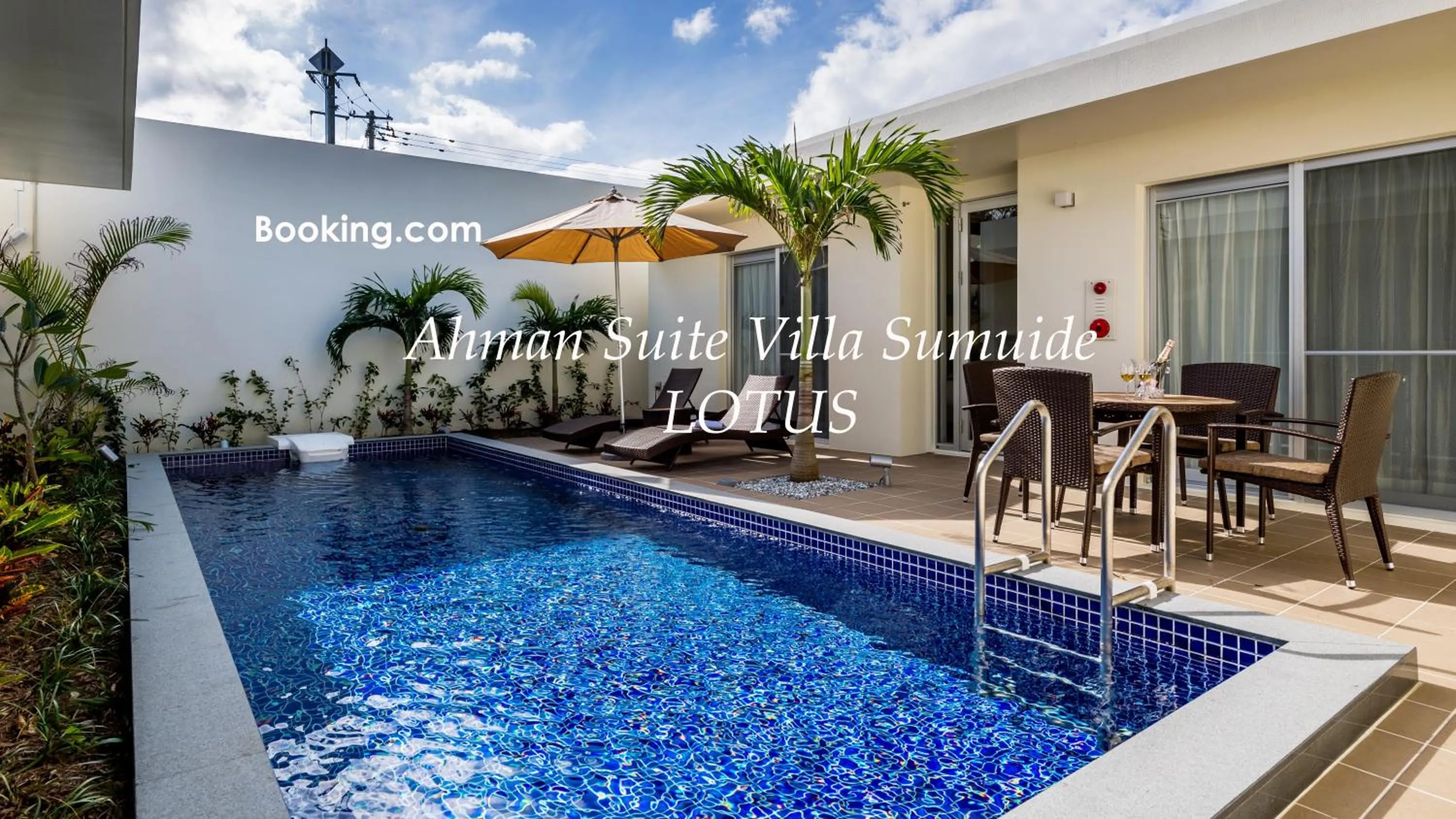 Property building in Ahman Suite Villa Sumuide