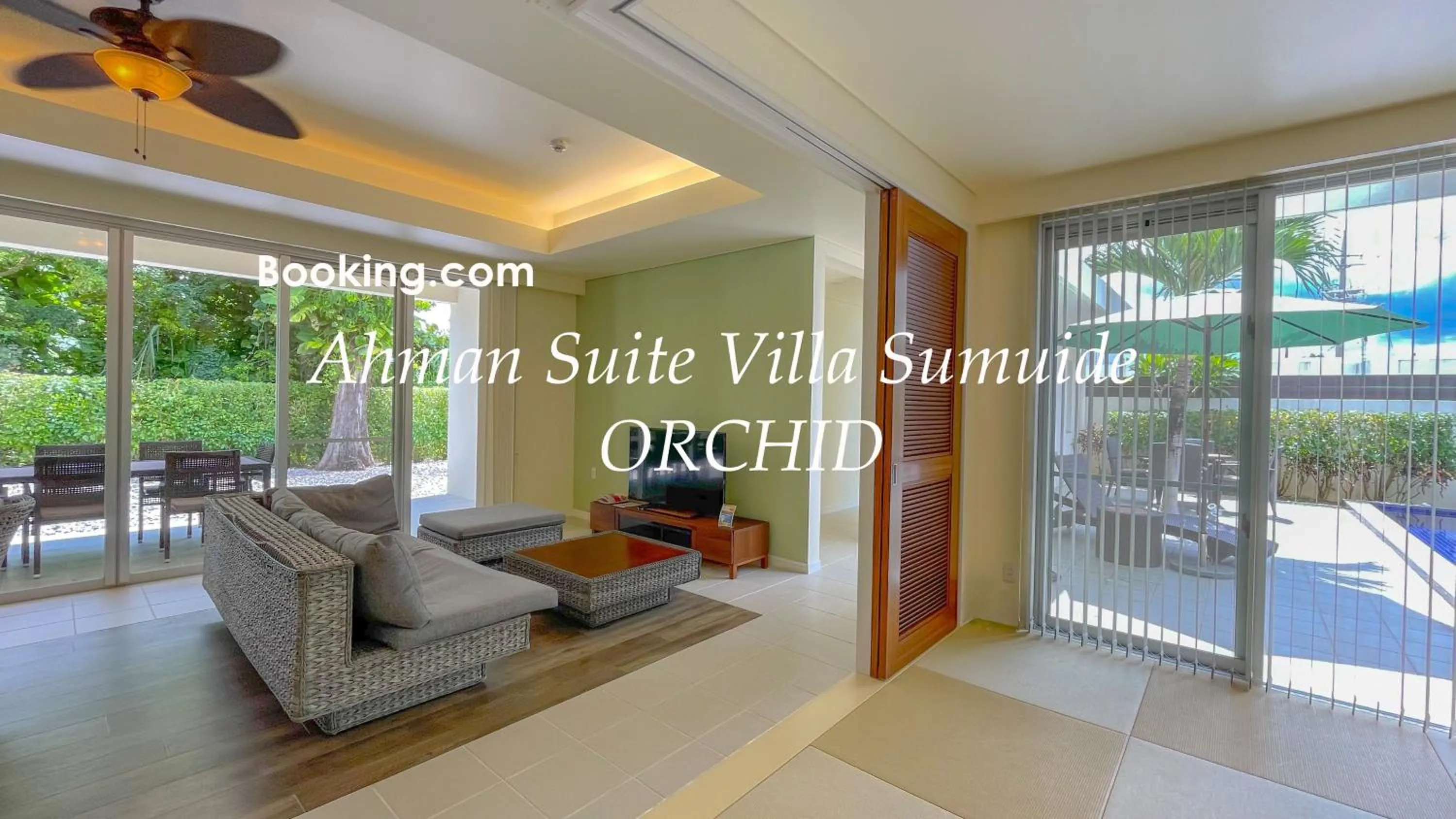 Living room in Ahman Suite Villa Sumuide