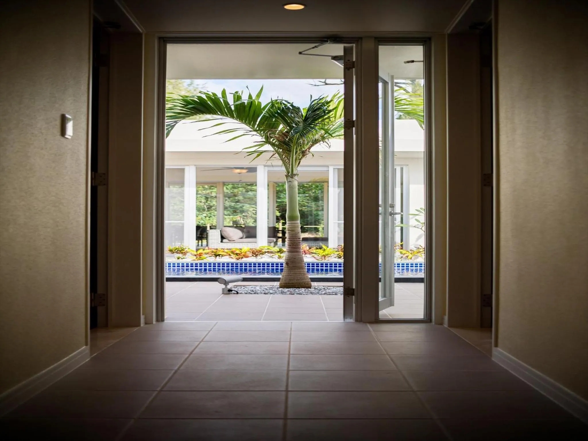 Facade/entrance in Ahman Suite Villa Sumuide