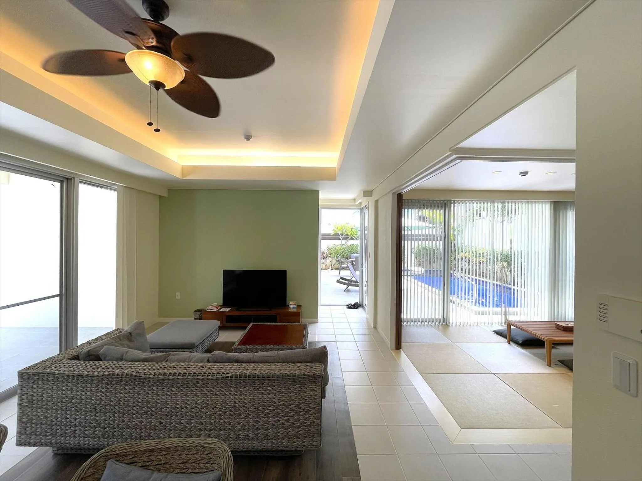 Living room in Ahman Suite Villa Sumuide