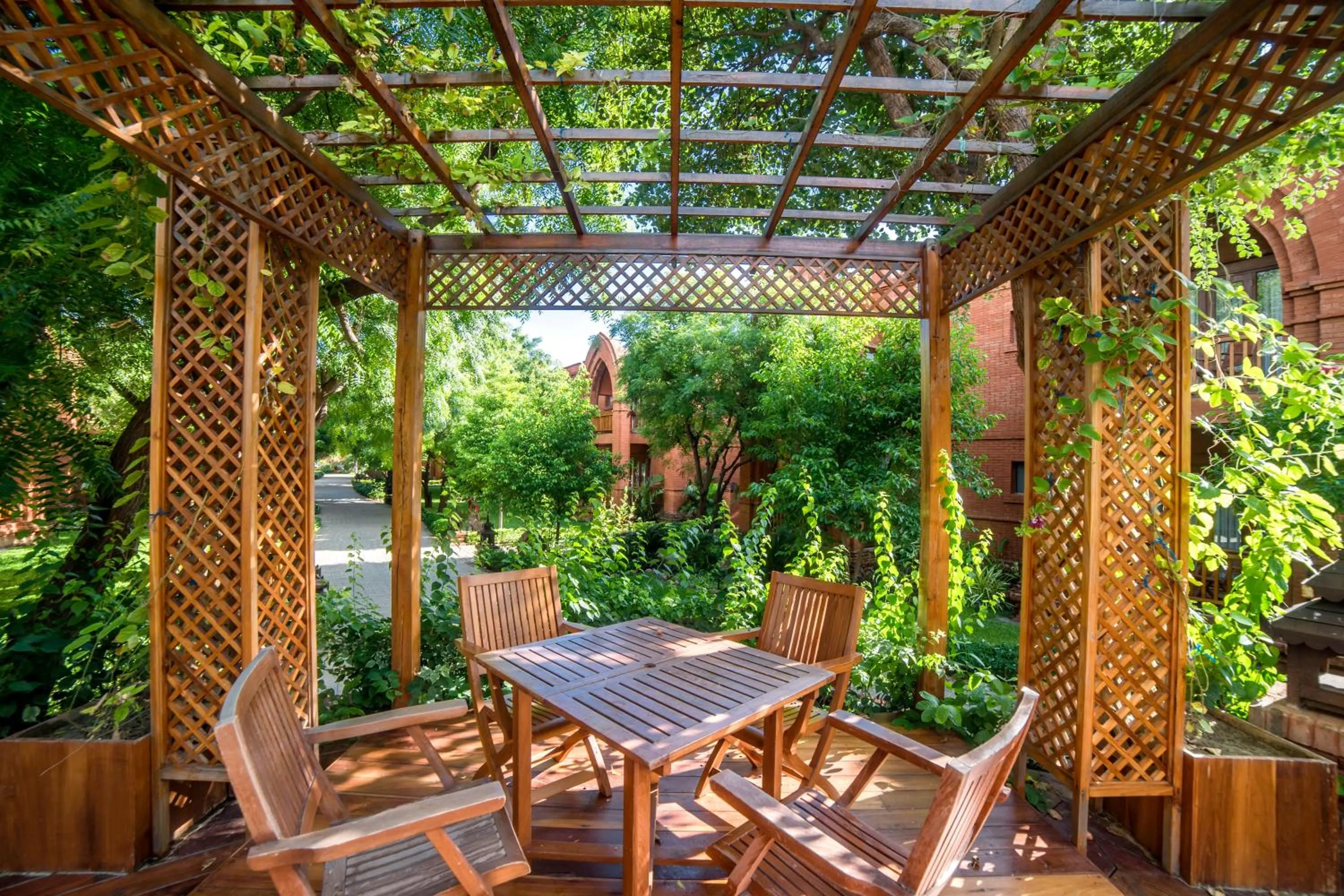 Garden in Heritage Bagan Hotel