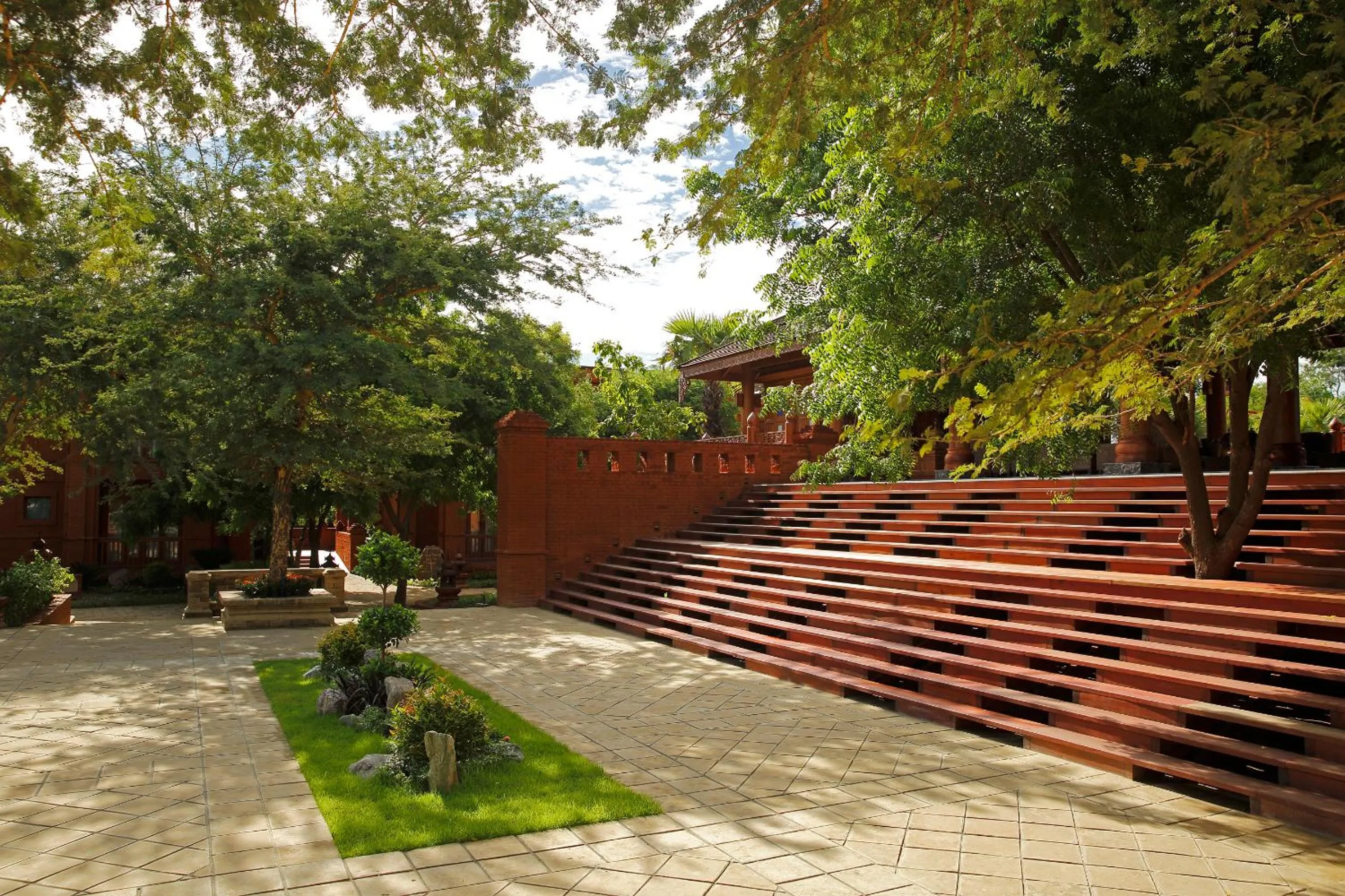 Property building in Heritage Bagan Hotel