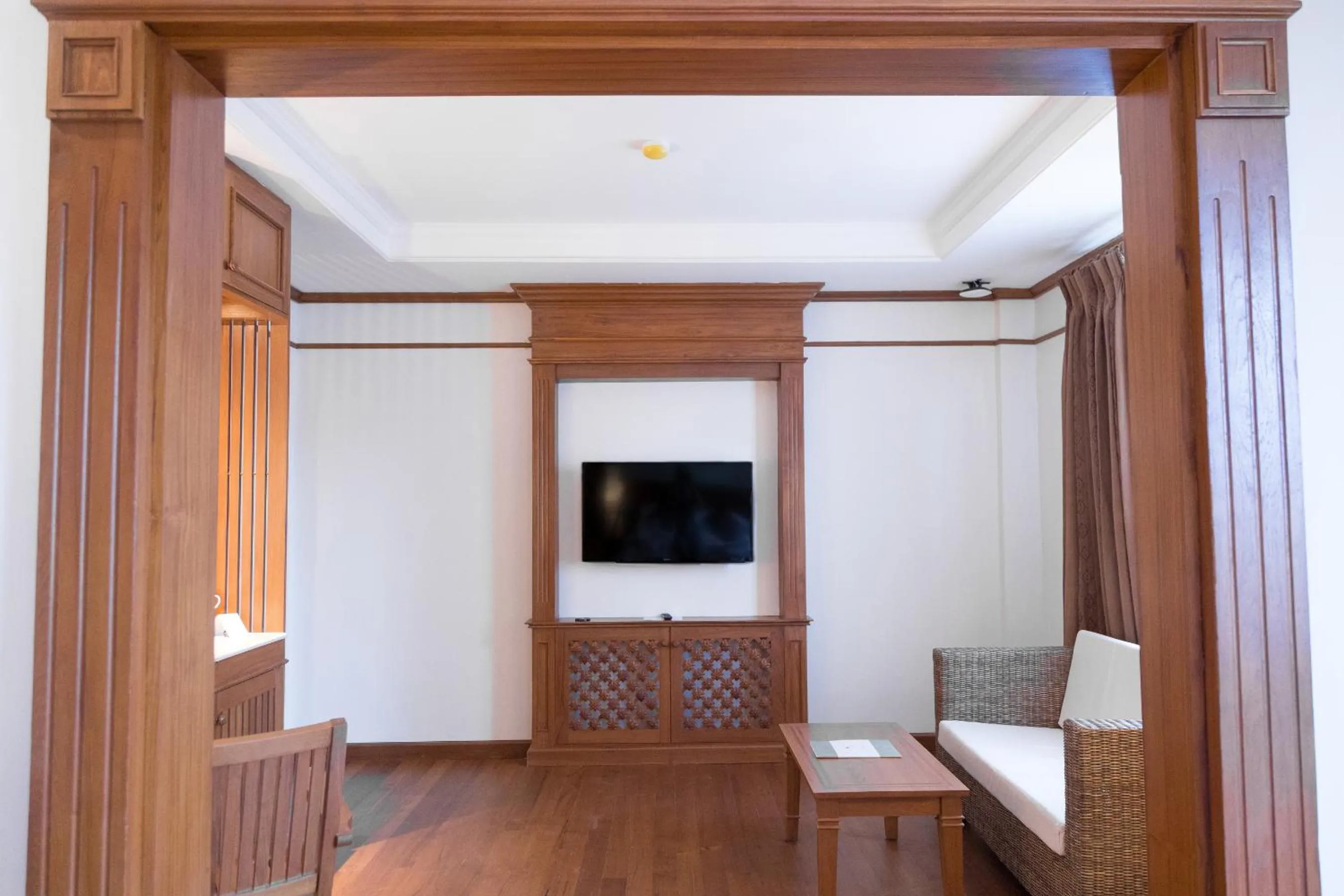 Living room in Heritage Bagan Hotel