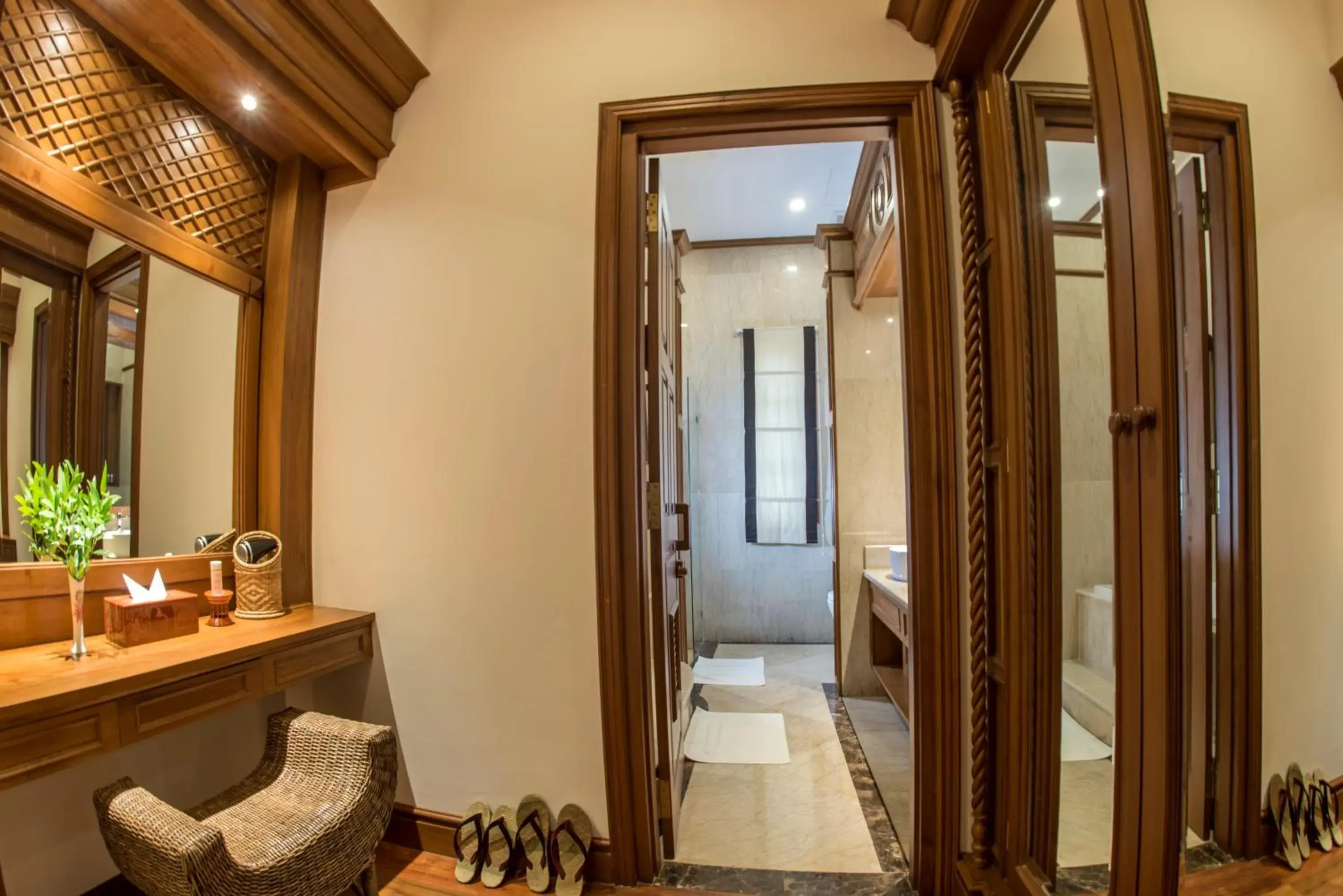 Bathroom in Heritage Bagan Hotel Bathroom in Heritage Bagan Hotel