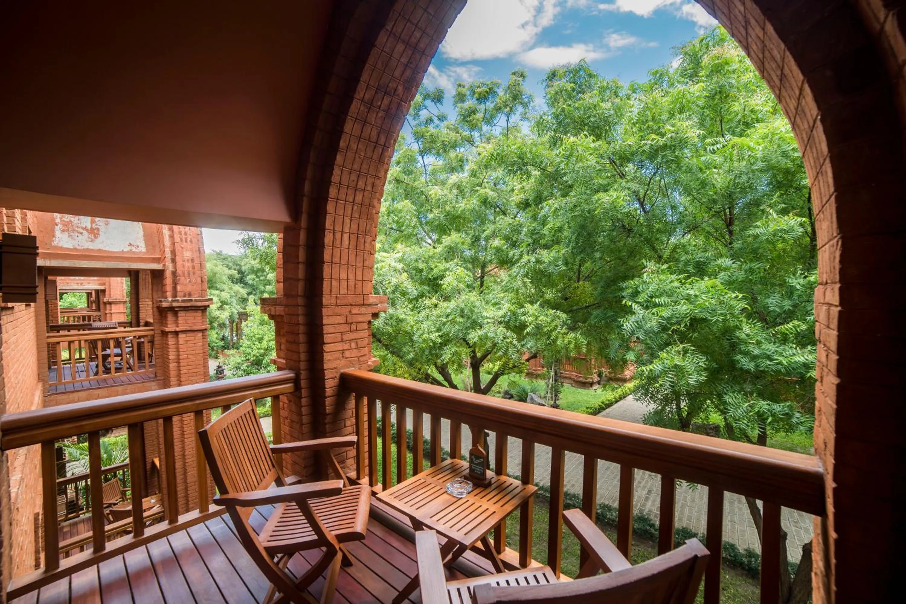 Balcony/Terrace in Heritage Bagan Hotel