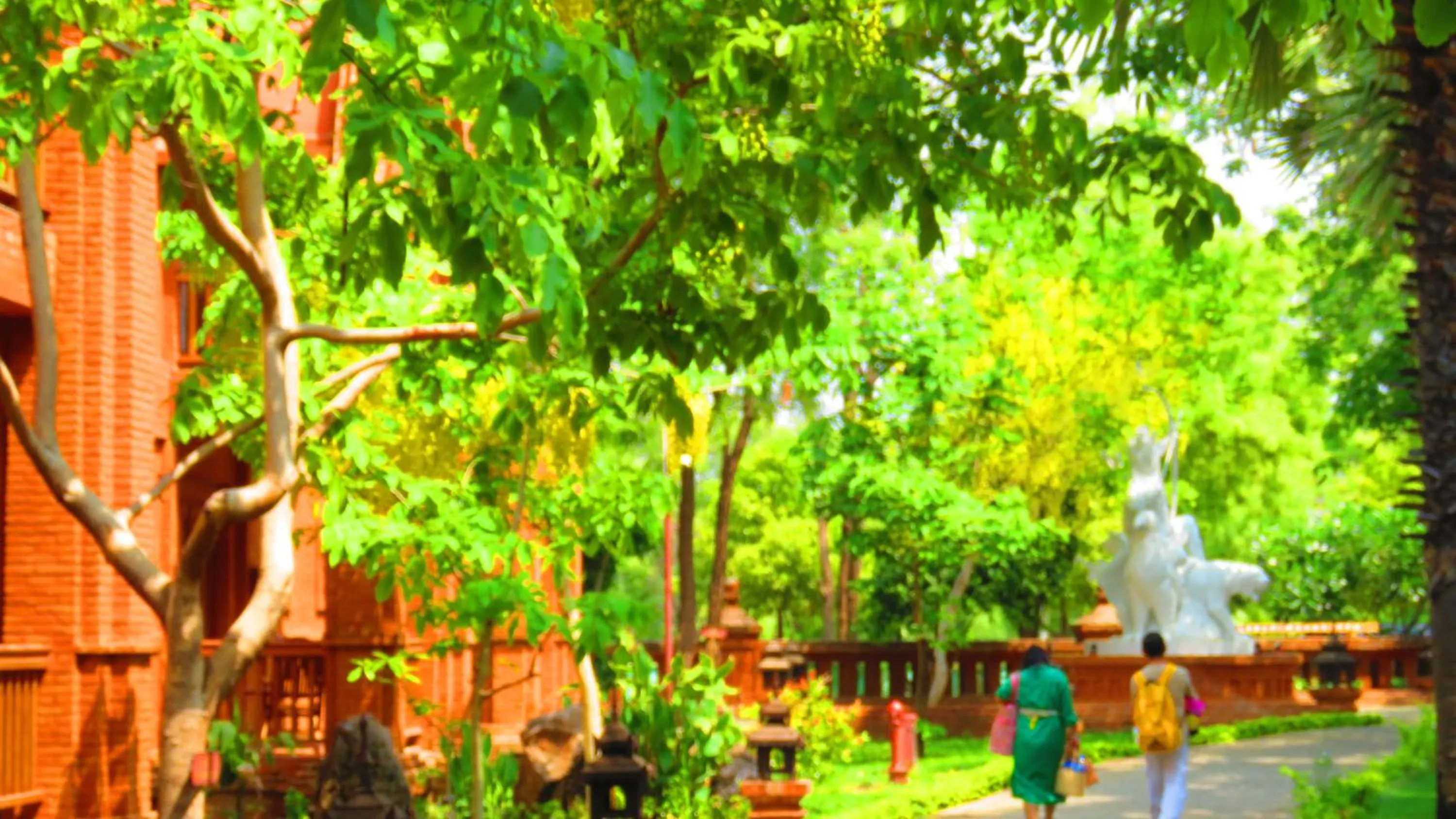 Property building in Heritage Bagan Hotel