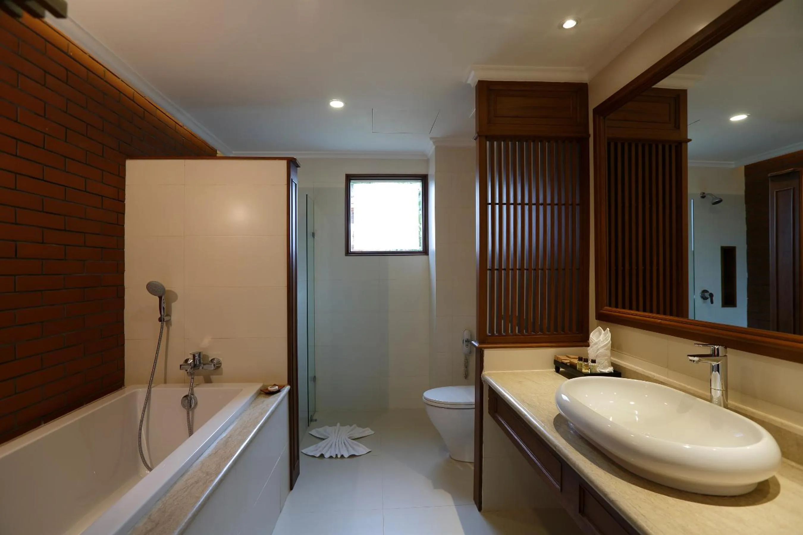 Shower in Heritage Bagan Hotel