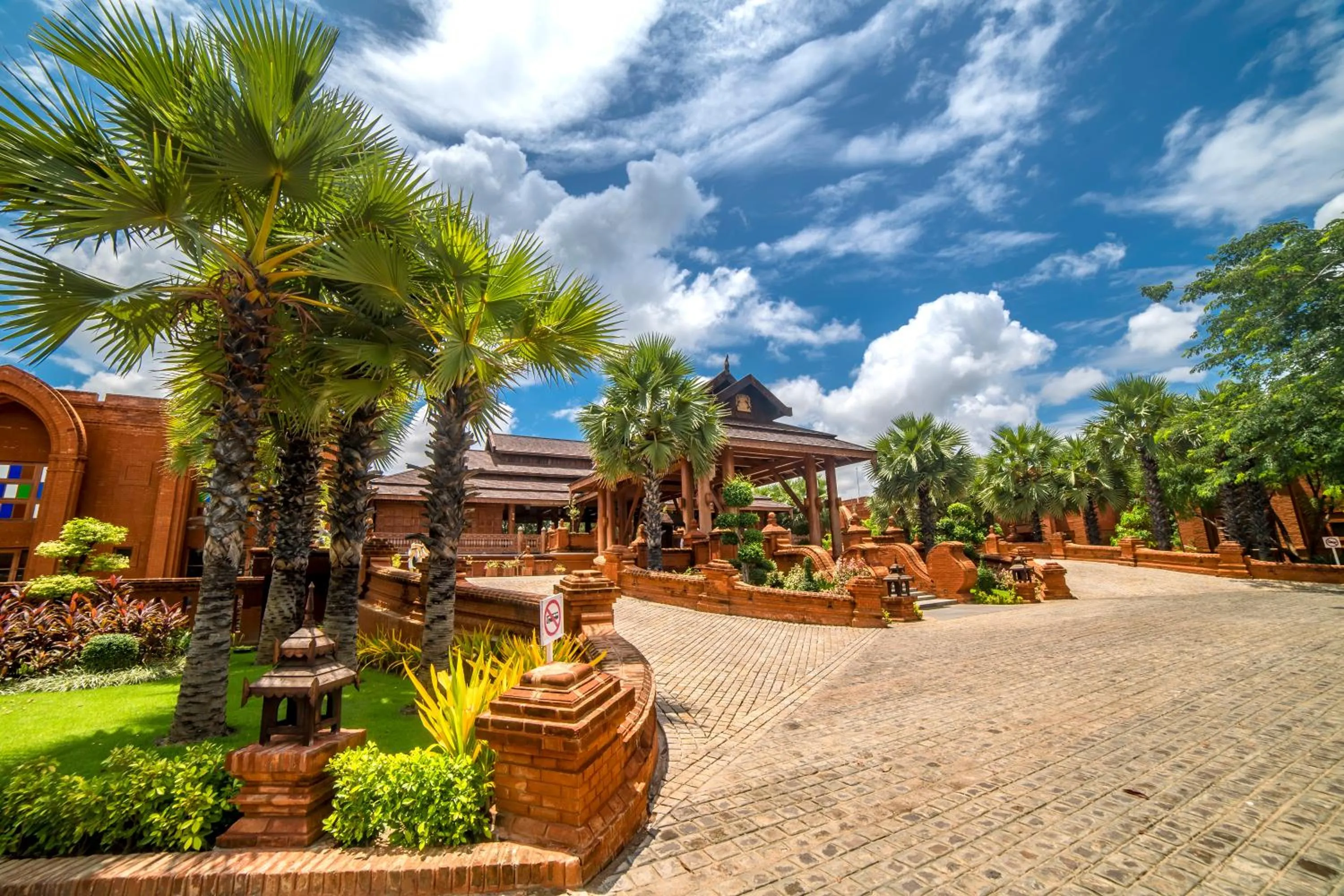 Property building in Heritage Bagan Hotel