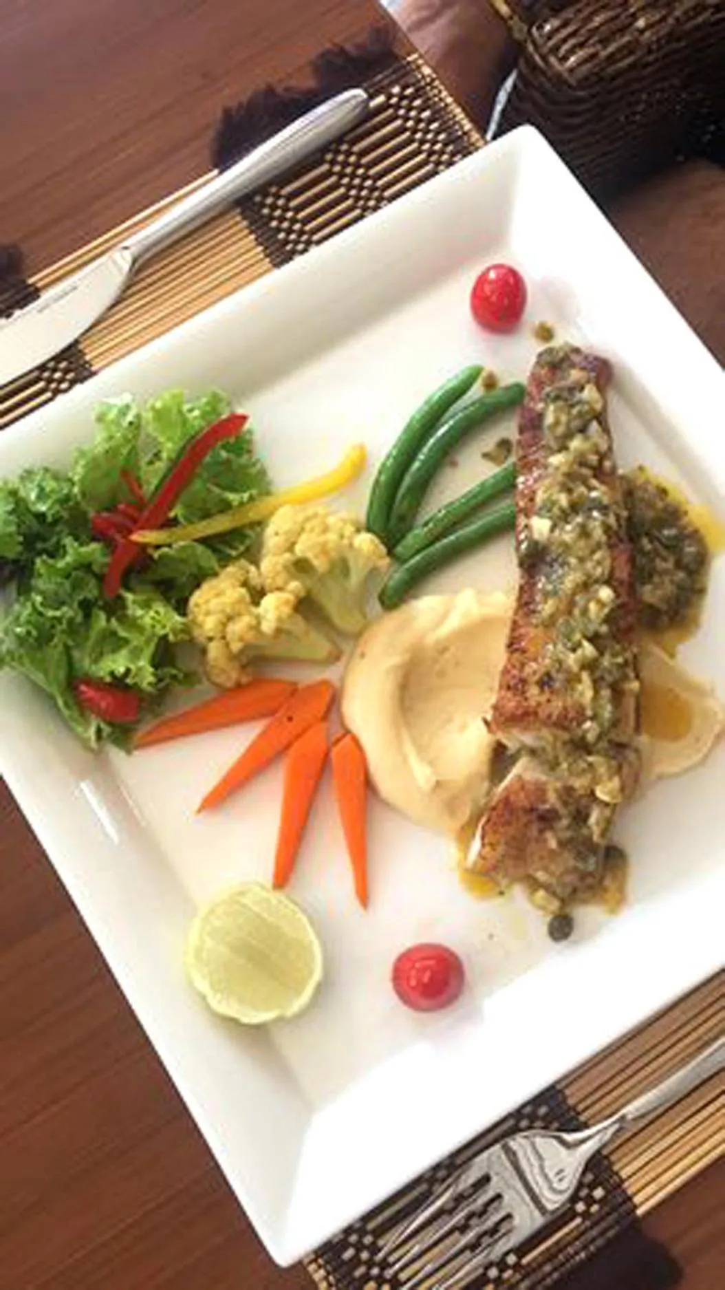 Food in Heritage Bagan Hotel