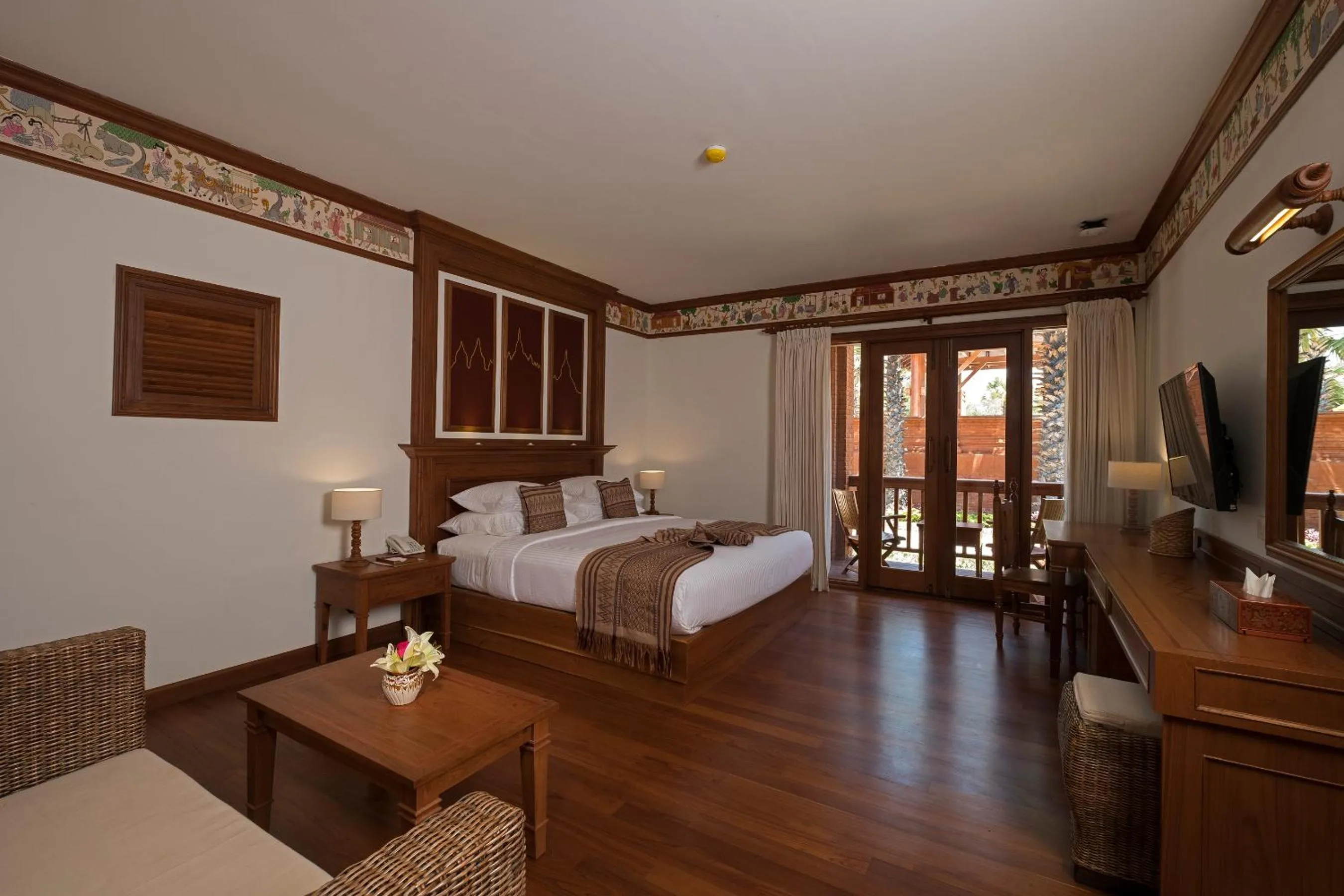 Balcony/Terrace in Heritage Bagan Hotel