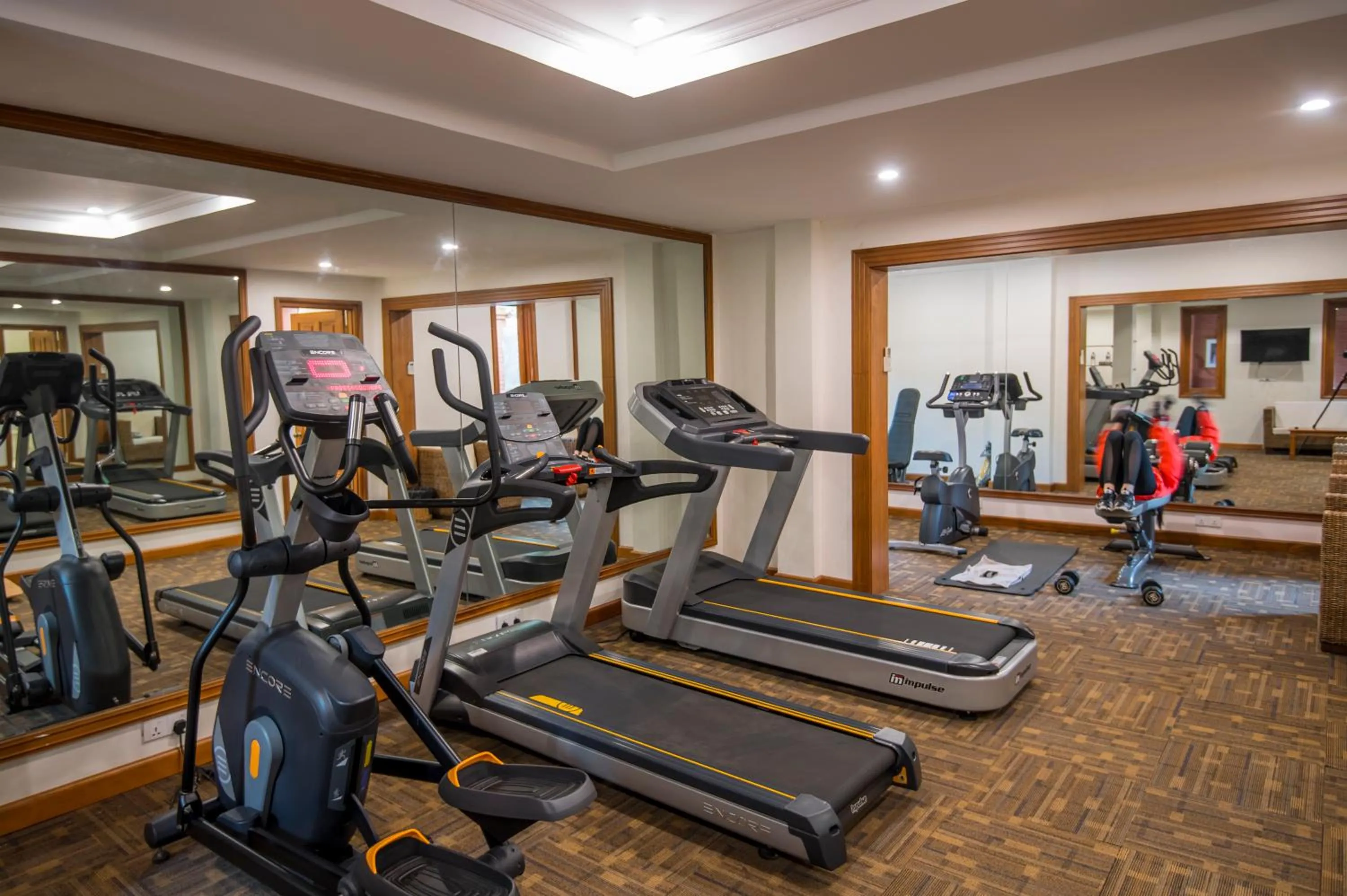 Fitness centre/facilities in Heritage Bagan Hotel