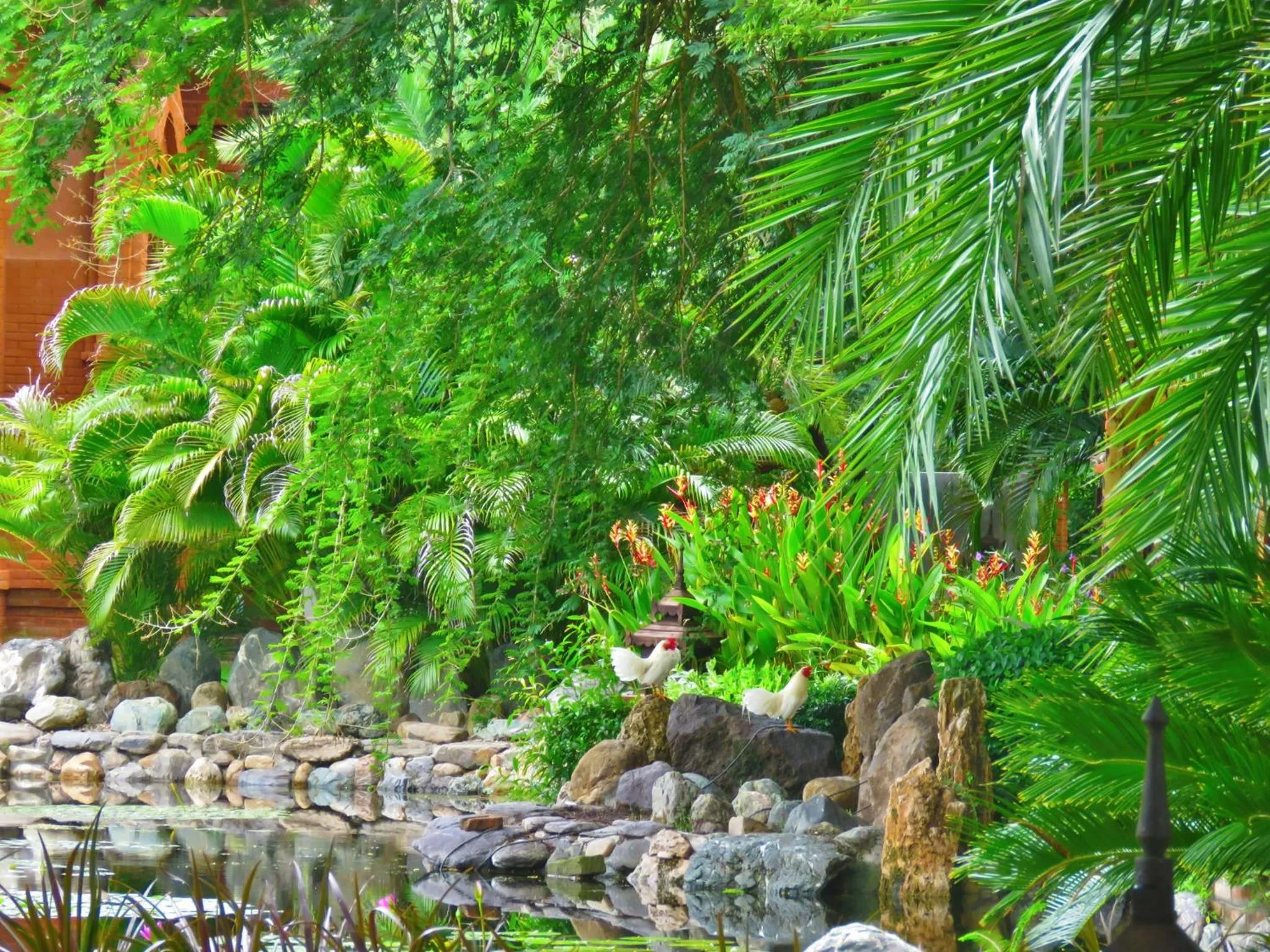 Lake view in Heritage Bagan Hotel