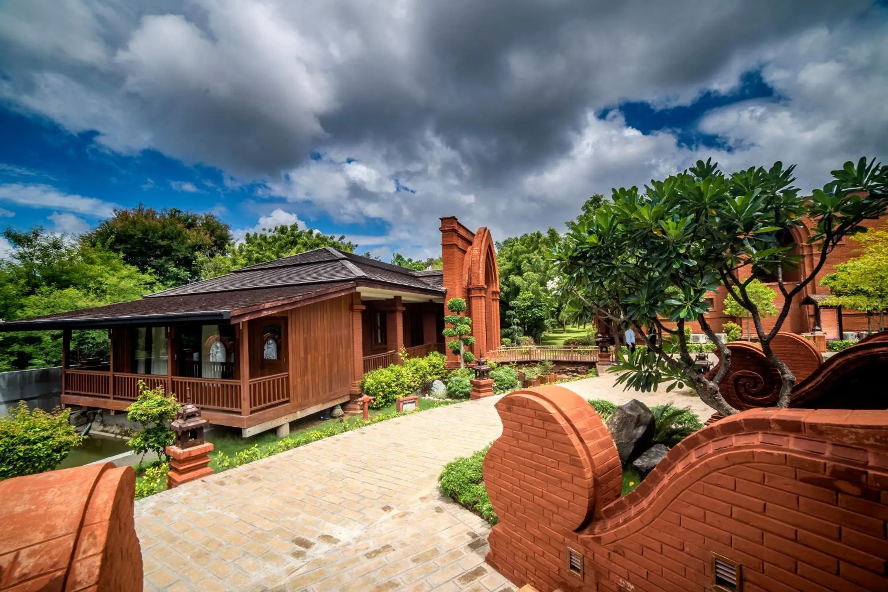 Property building in Heritage Bagan Hotel Property building in Heritage Bagan Hotel