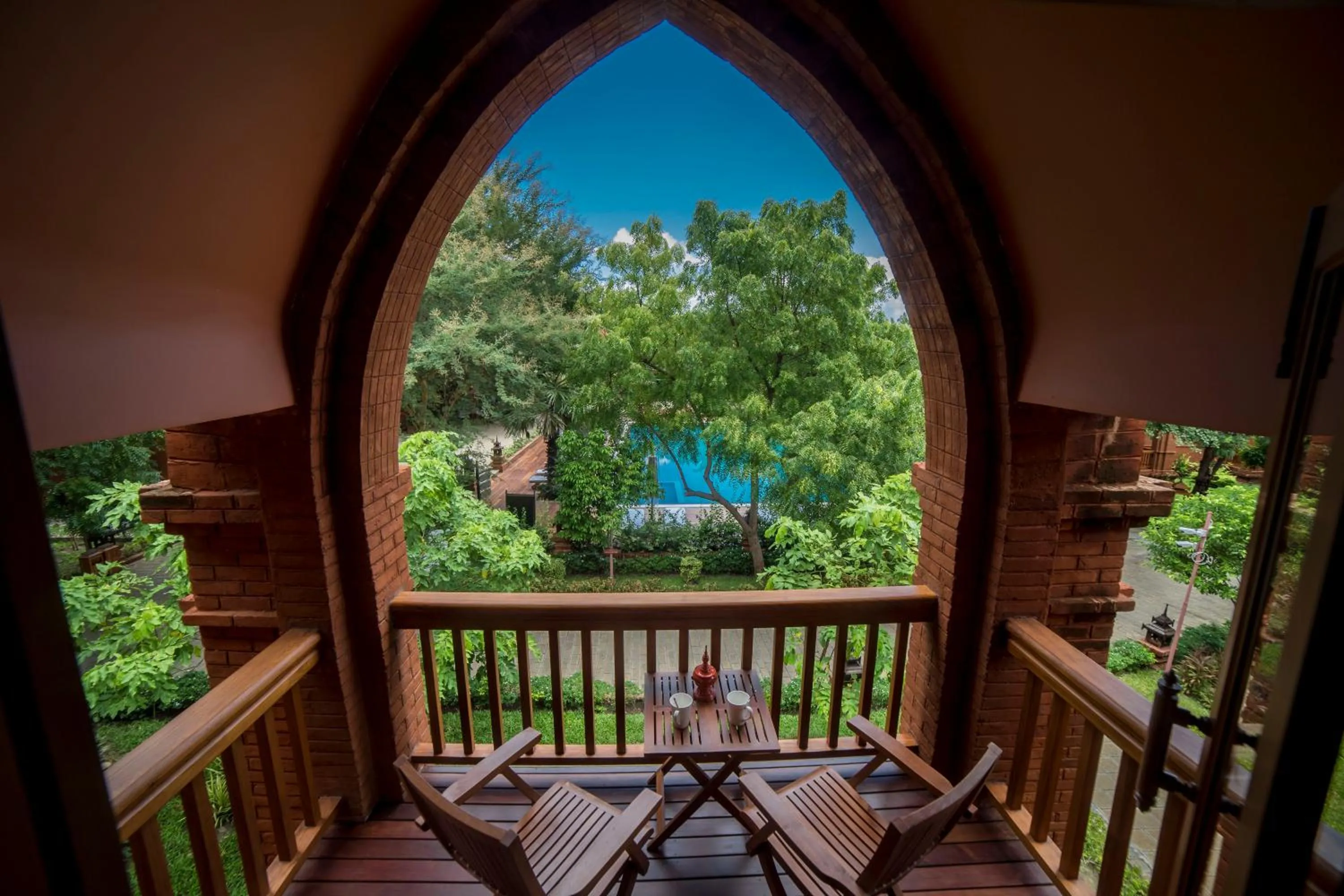Balcony/Terrace in Heritage Bagan Hotel