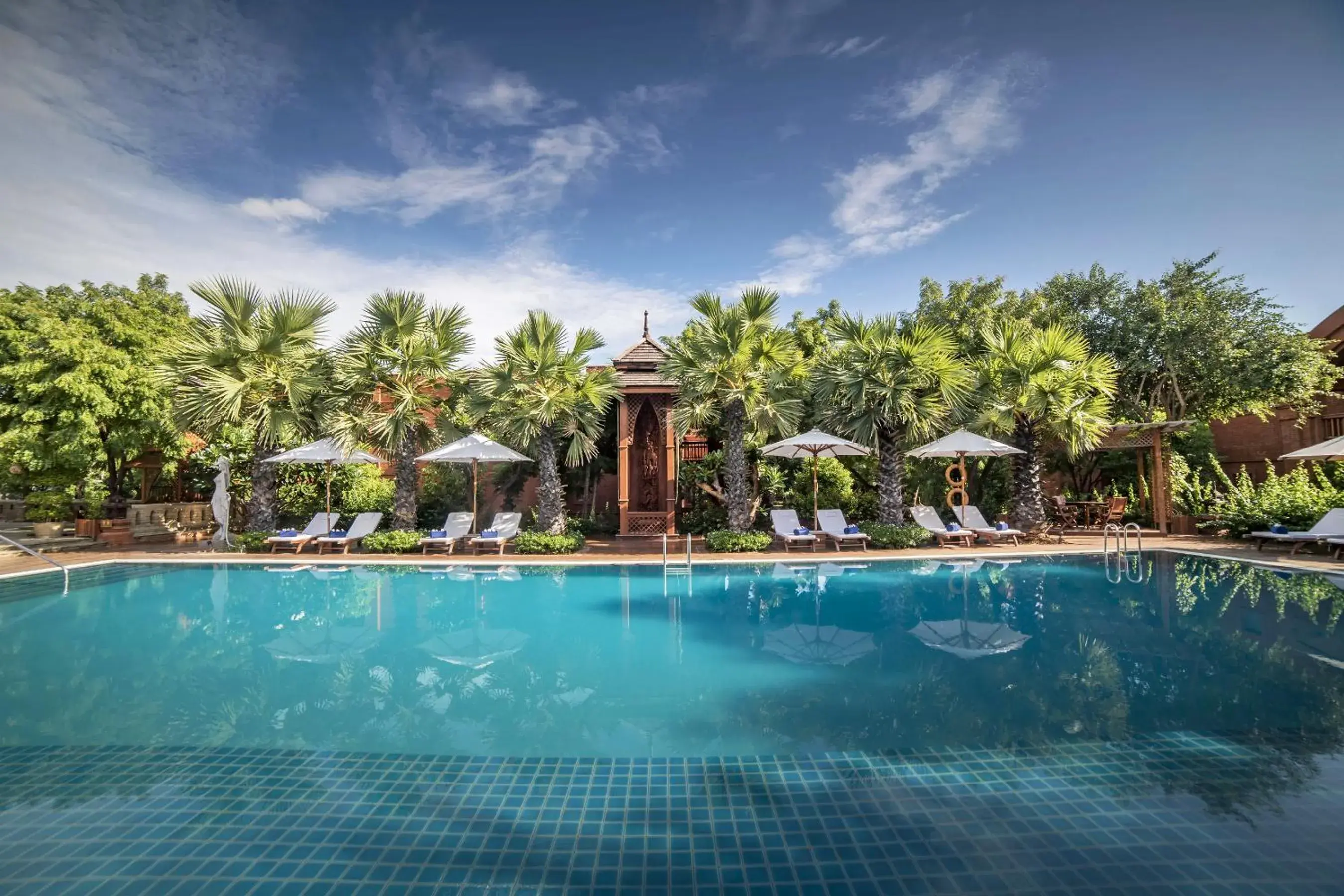 Swimming pool in Heritage Bagan Hotel Swimming pool in Heritage Bagan Hotel