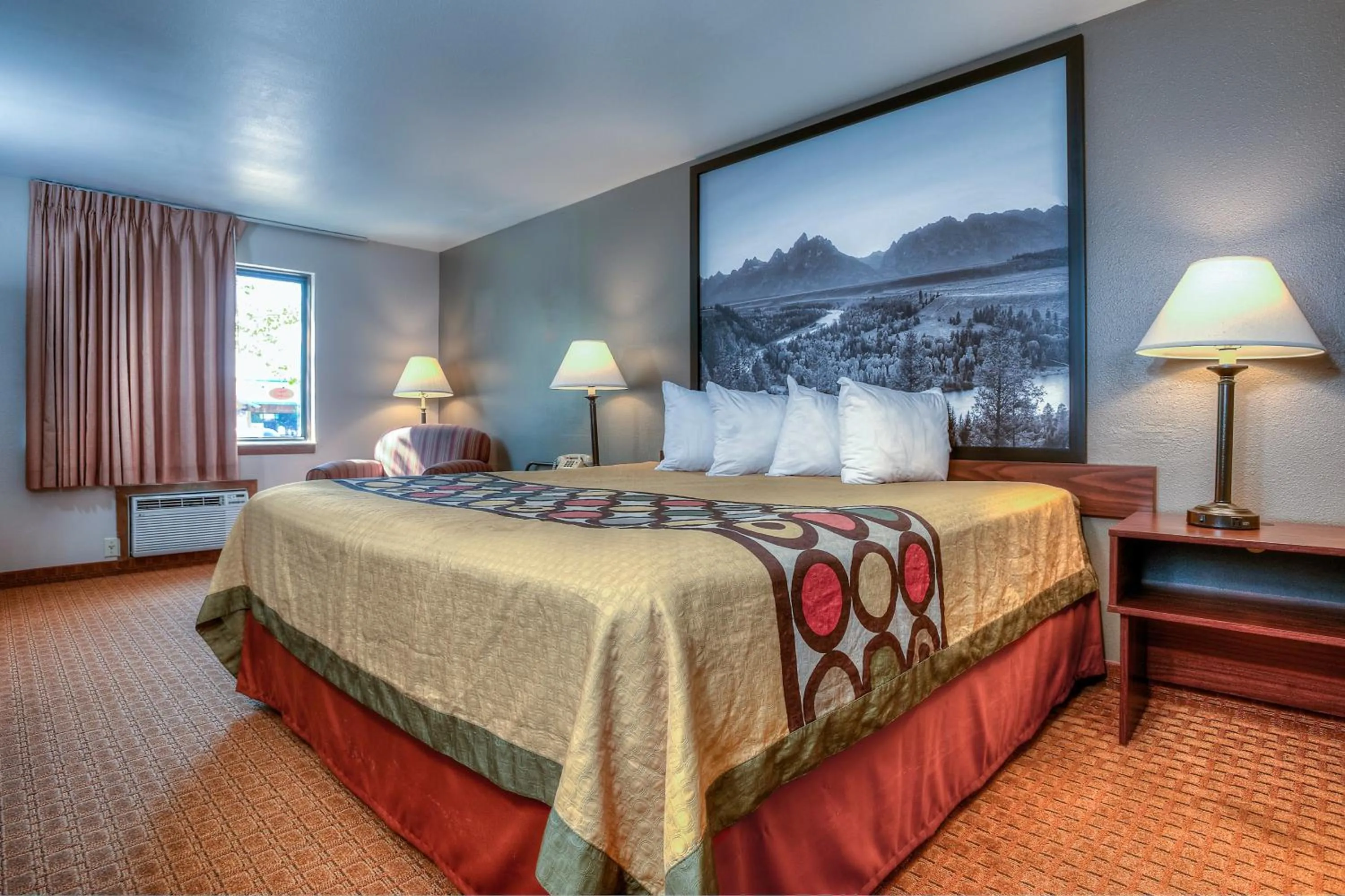 Bed in Super 8 by Wyndham Jackson Hole