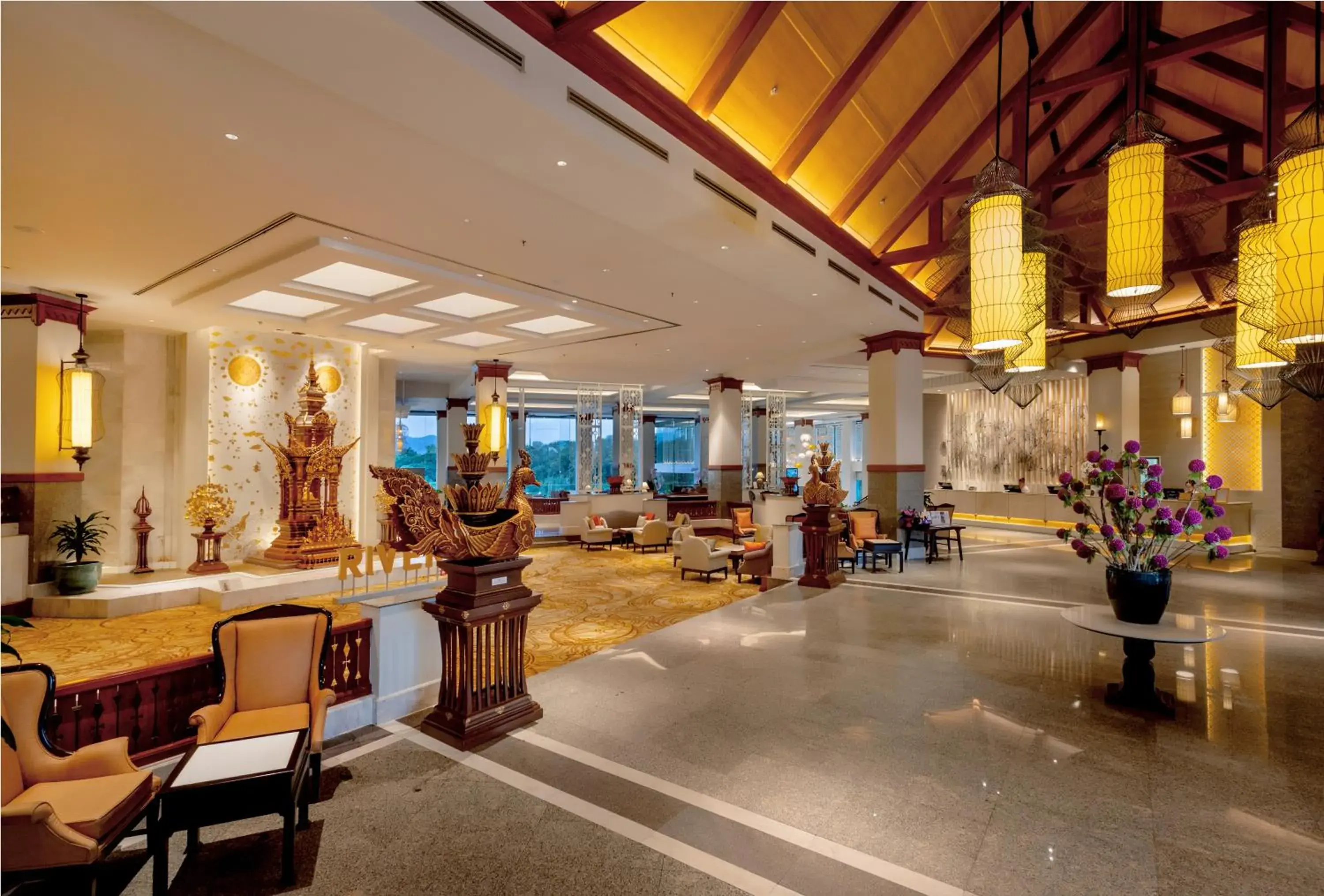 Lobby or reception in The Riverie by Katathani Lobby or reception in The Riverie by Katathani