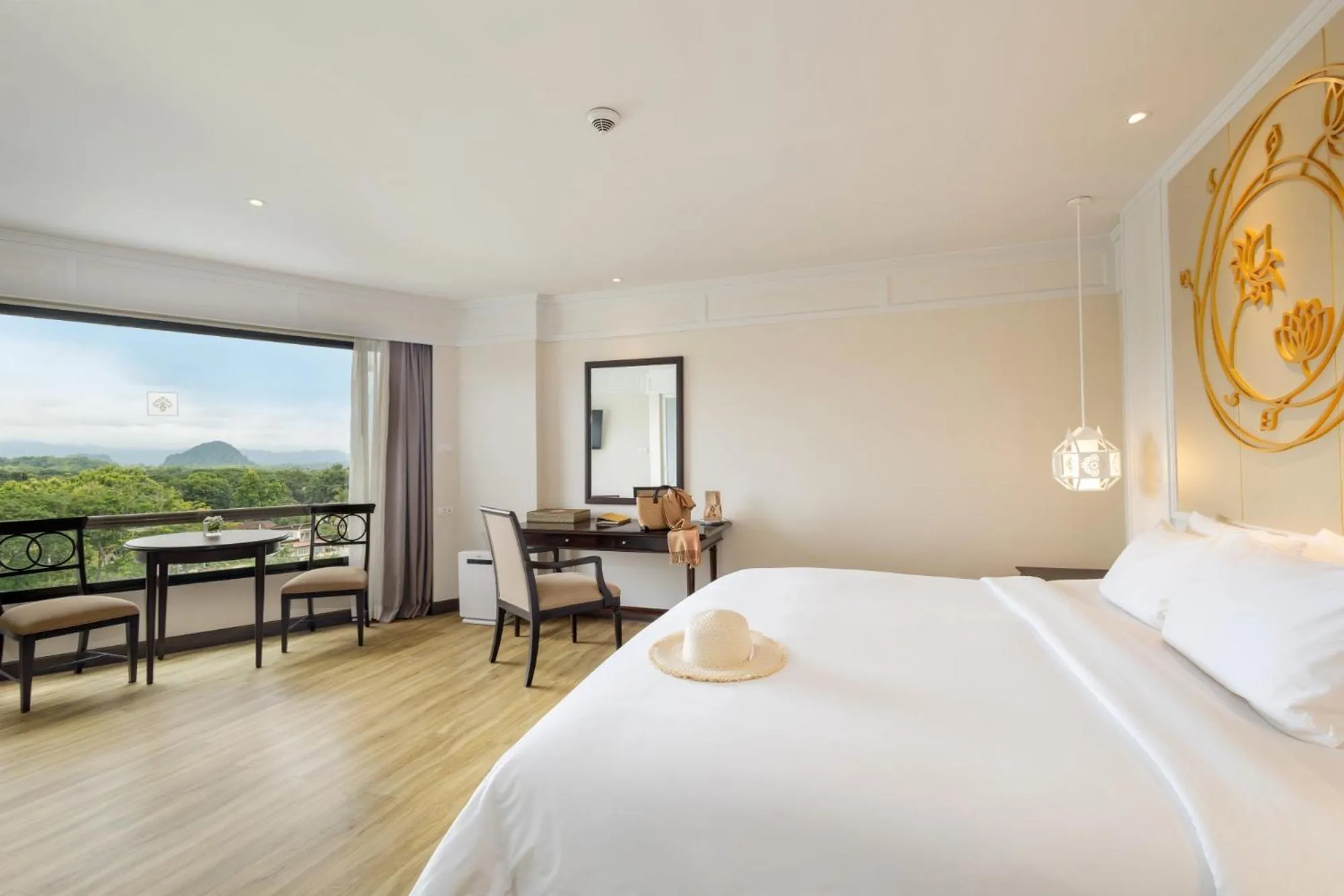 View (from property/room), Bed in The Riverie by Katathani