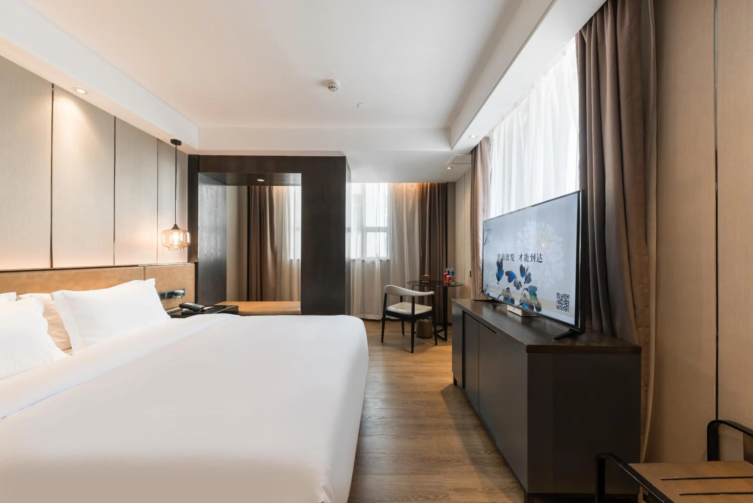 TV and multimedia, Bed in Paco Hotel Datang Metro Guangzhou-Free breakfast and proximity to Pazhou Exhibition Center