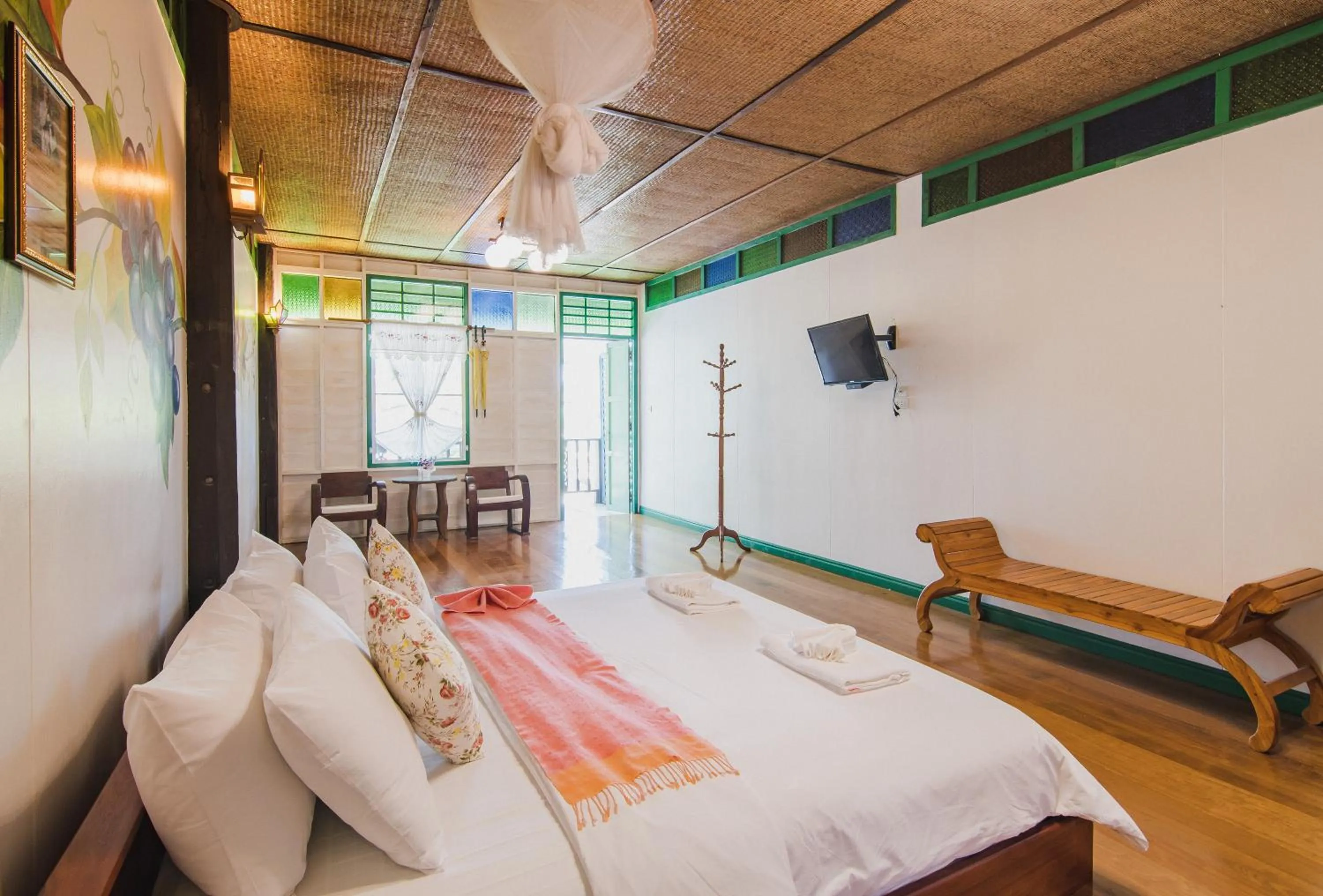 Bedroom, Bed in Baan Imm Sook Resort