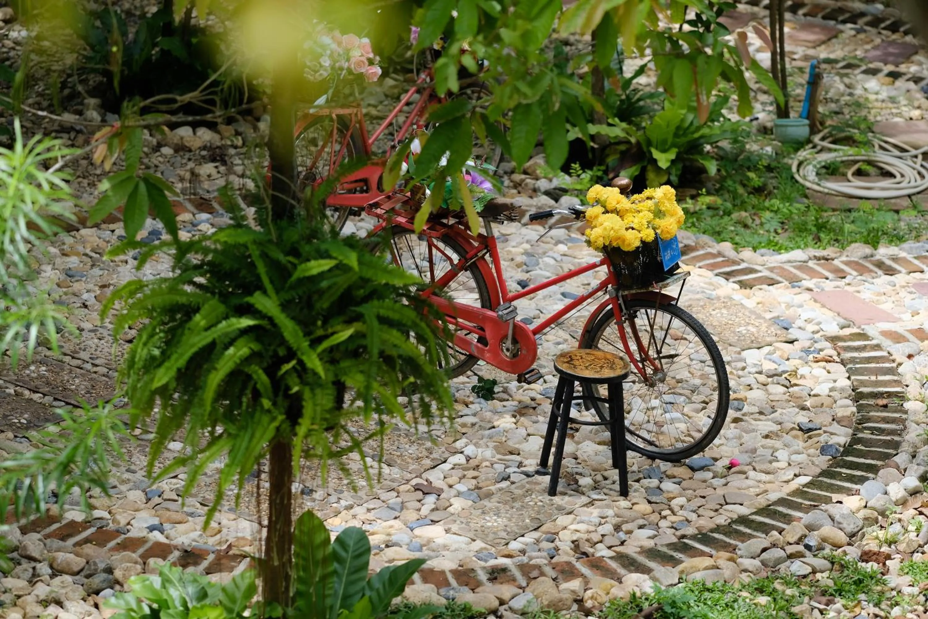 Garden view in Baan Imm Sook Resort