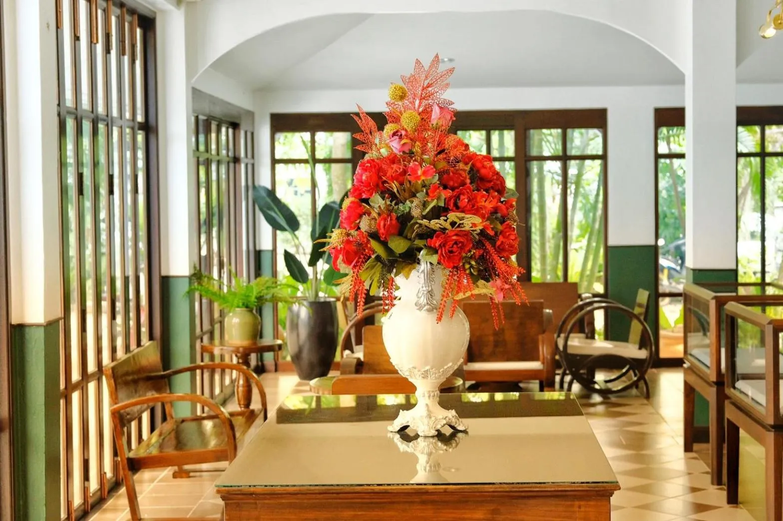 Lobby or reception in Baan Imm Sook Resort