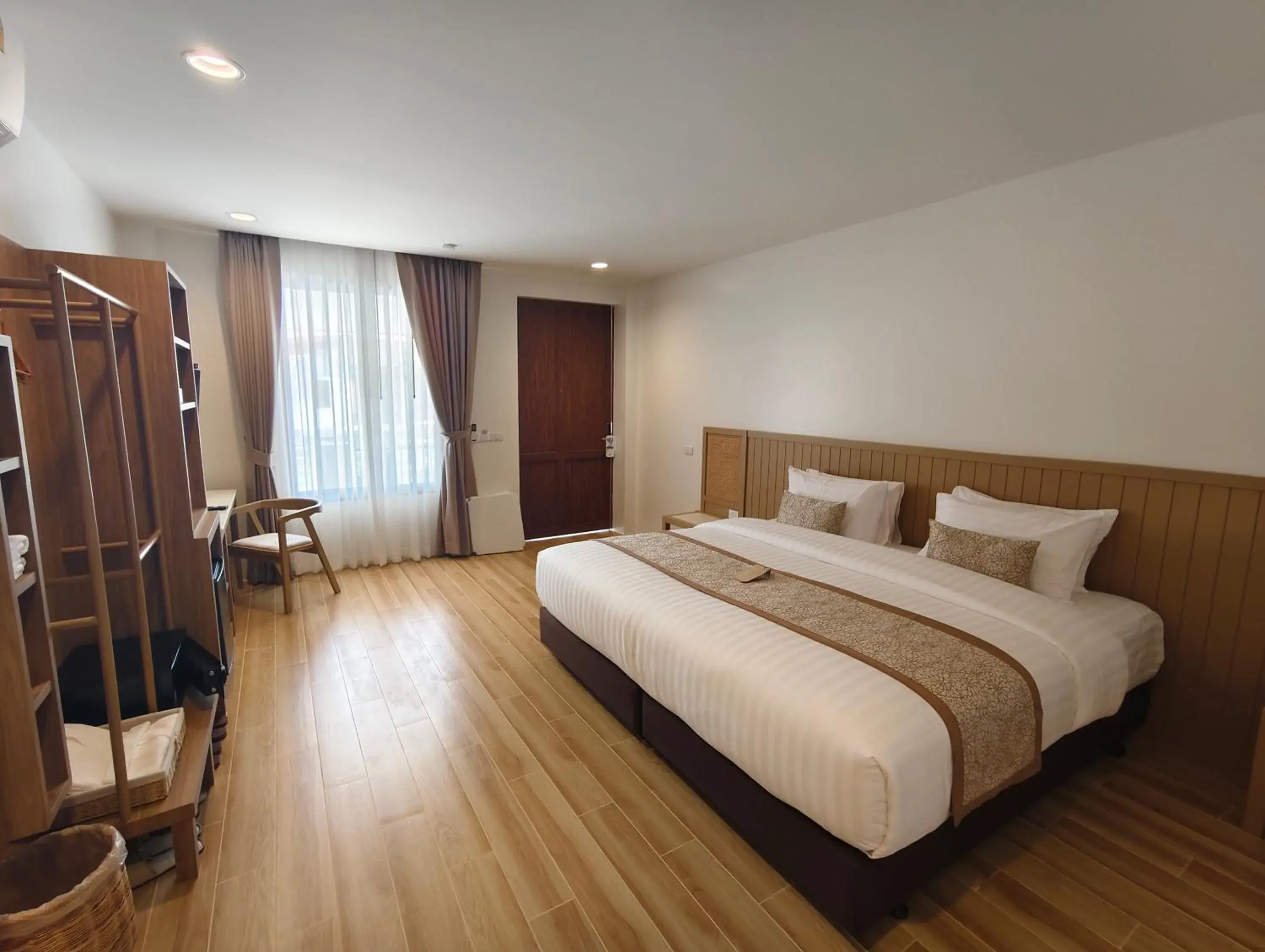 Bed in Baan Imm Sook Resort Bed in Baan Imm Sook Resort