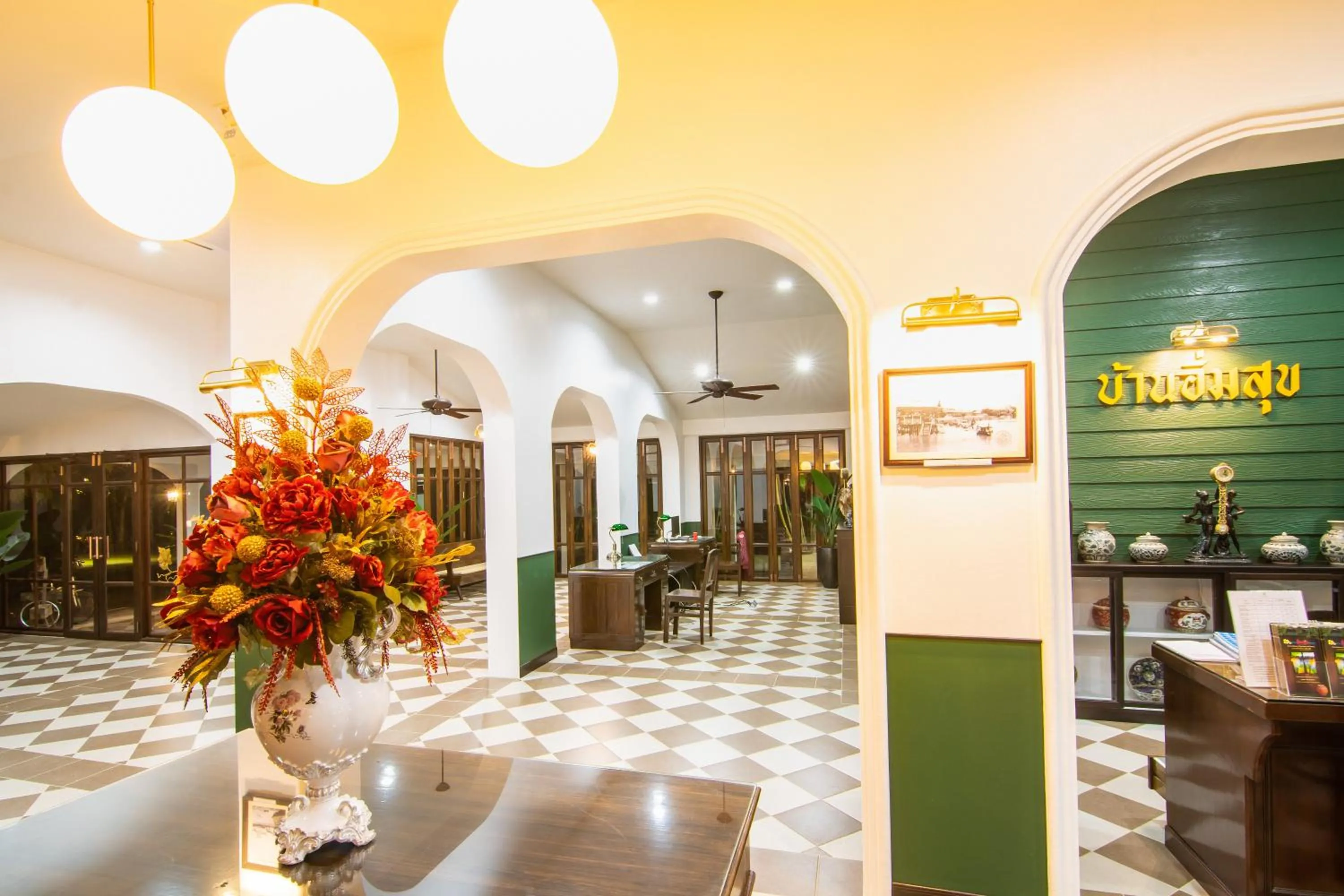 Lobby or reception in Baan Imm Sook Resort