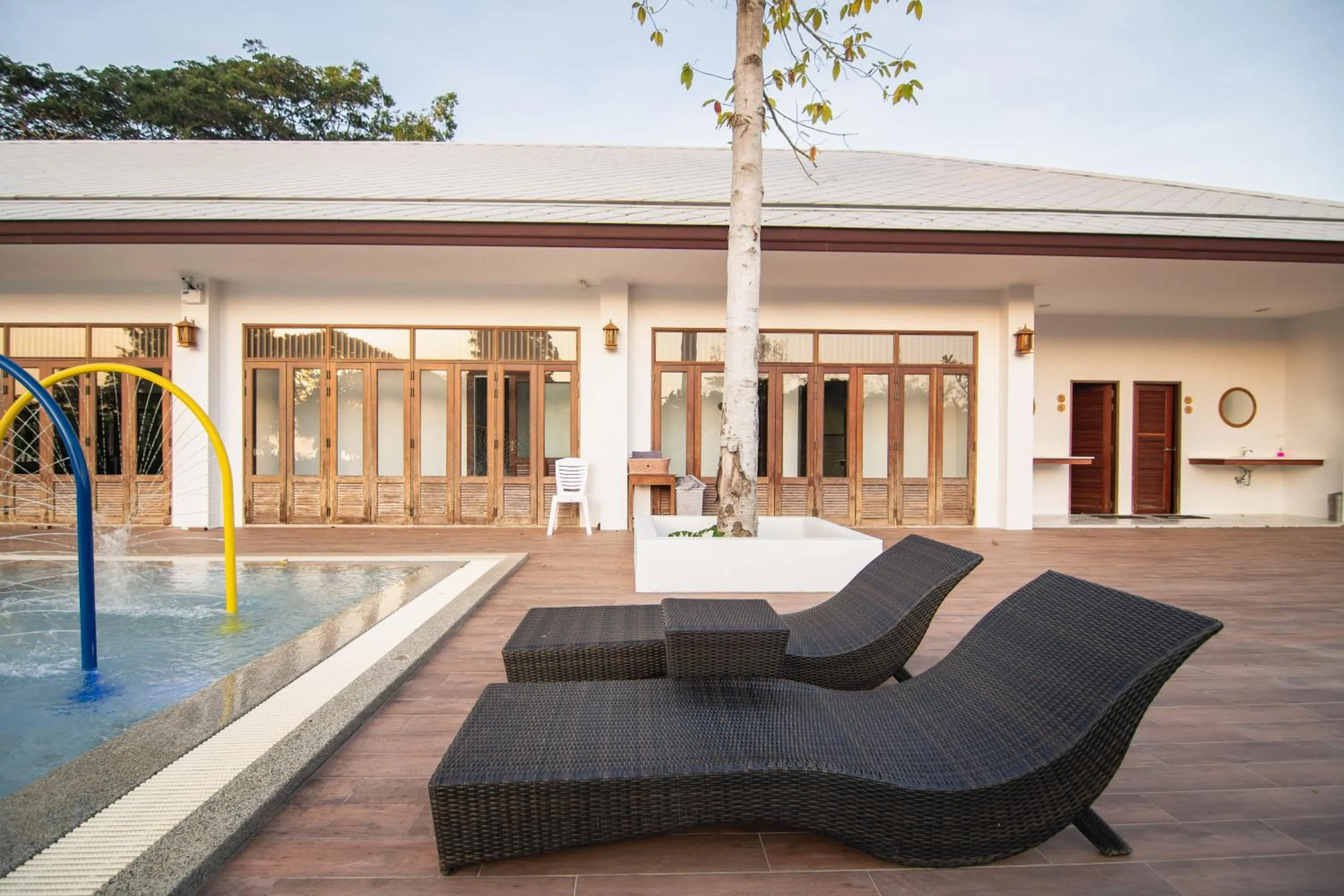 Pool view in Baan Imm Sook Resort