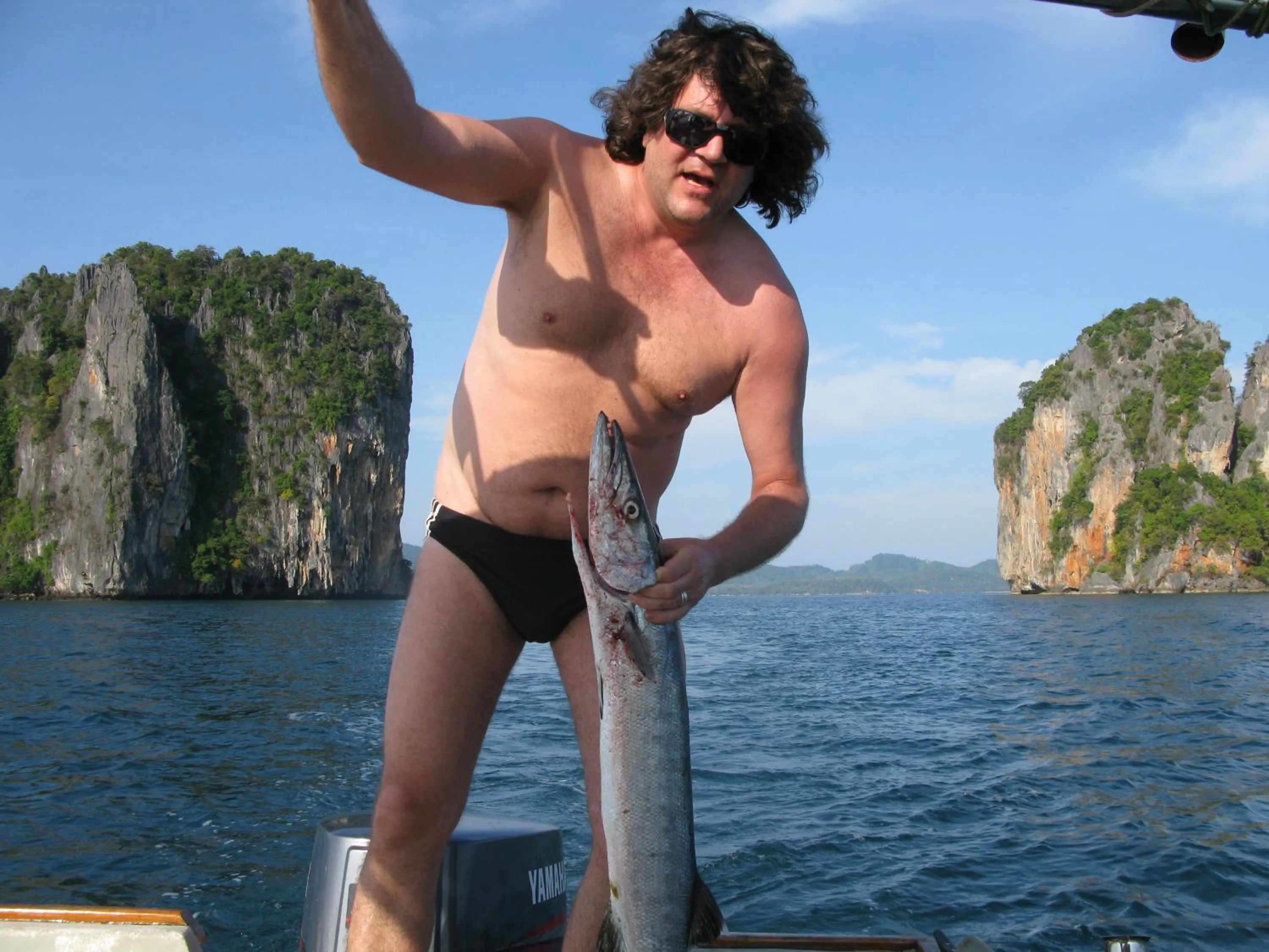 Fishing in Melina Beach Front Bungalows