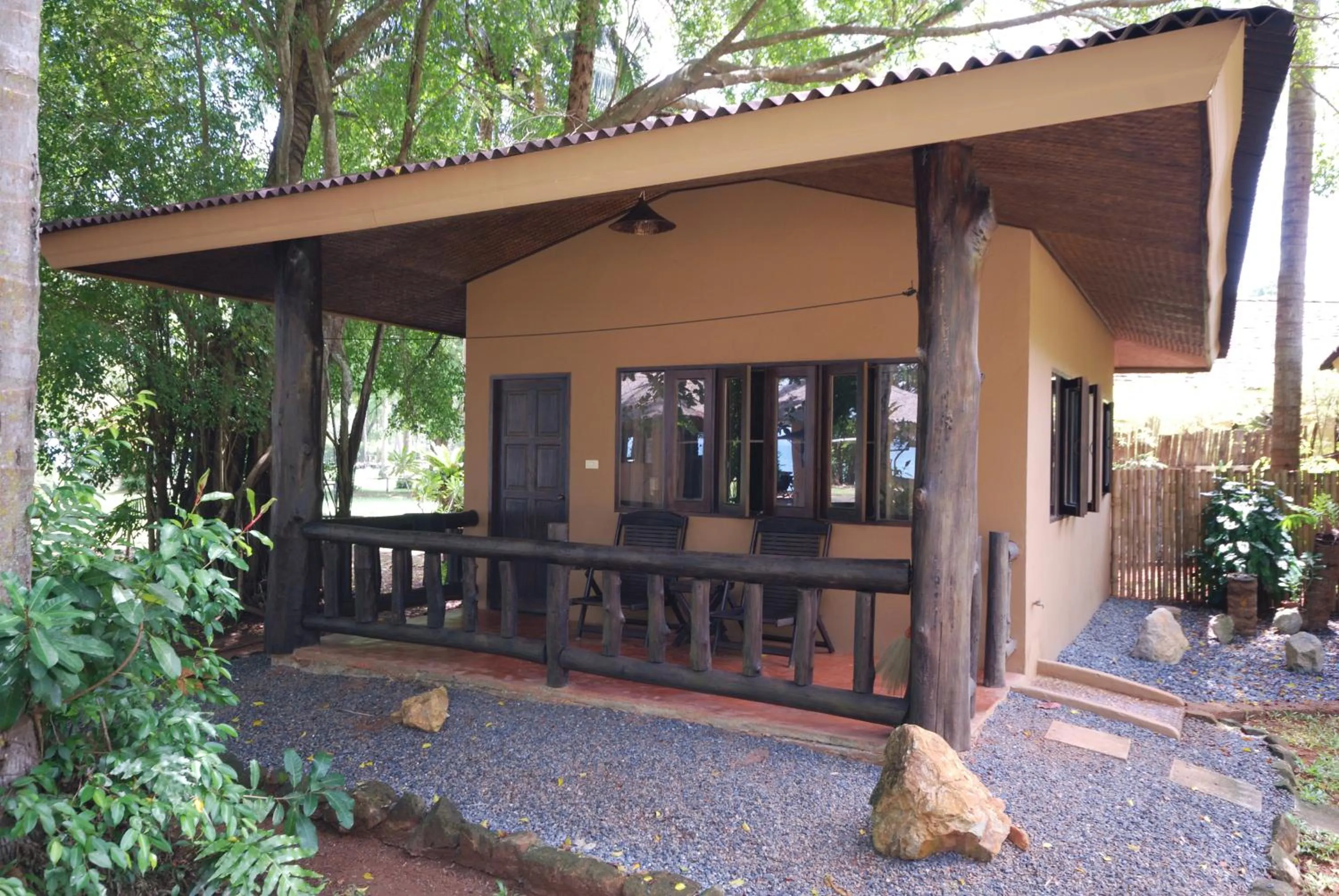 Balcony/Terrace in Melina Beach Front Bungalows