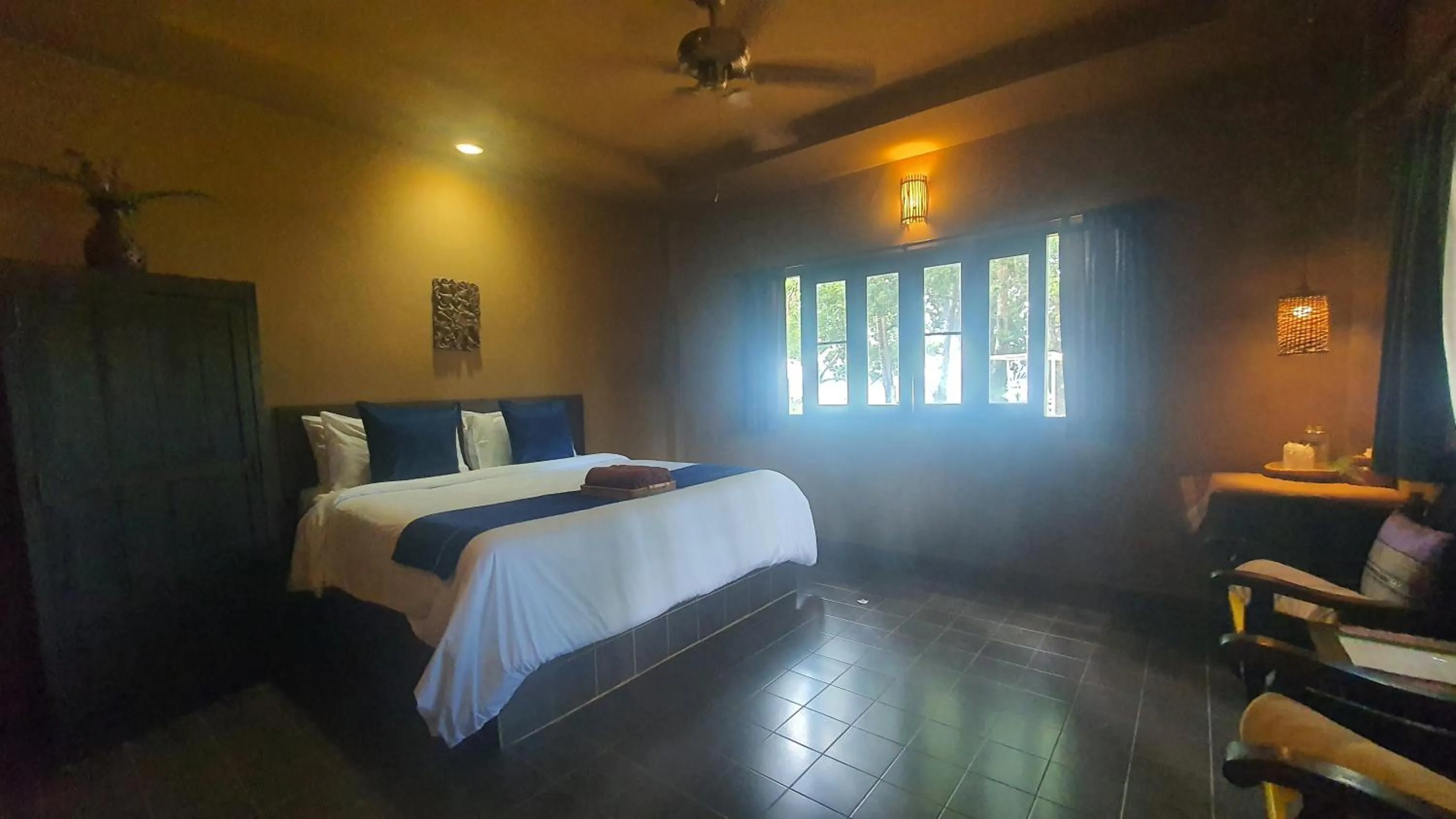 Bedroom, Bed in Melina Beach Front Bungalows