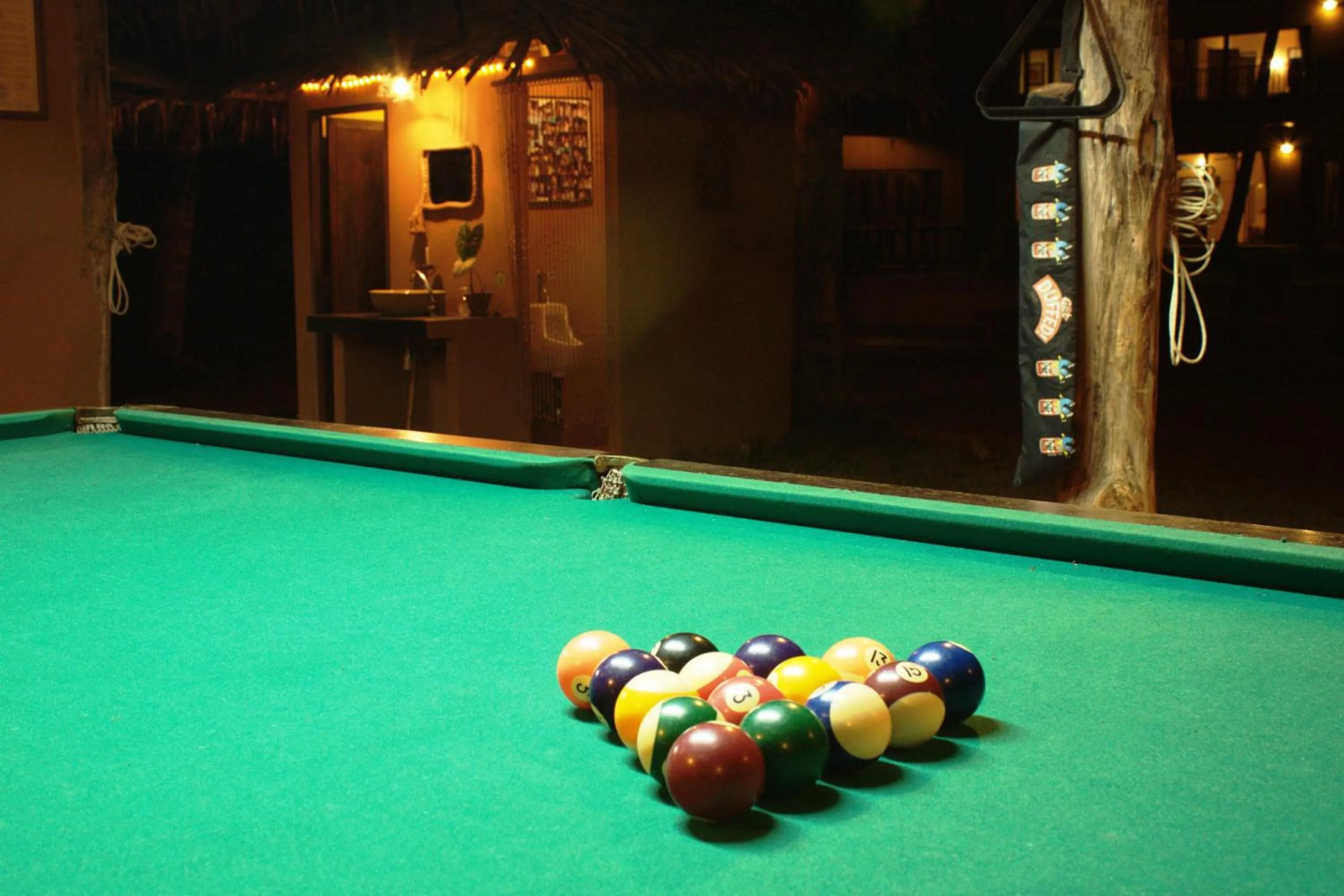 Billiard in Melina Beach Front Bungalows